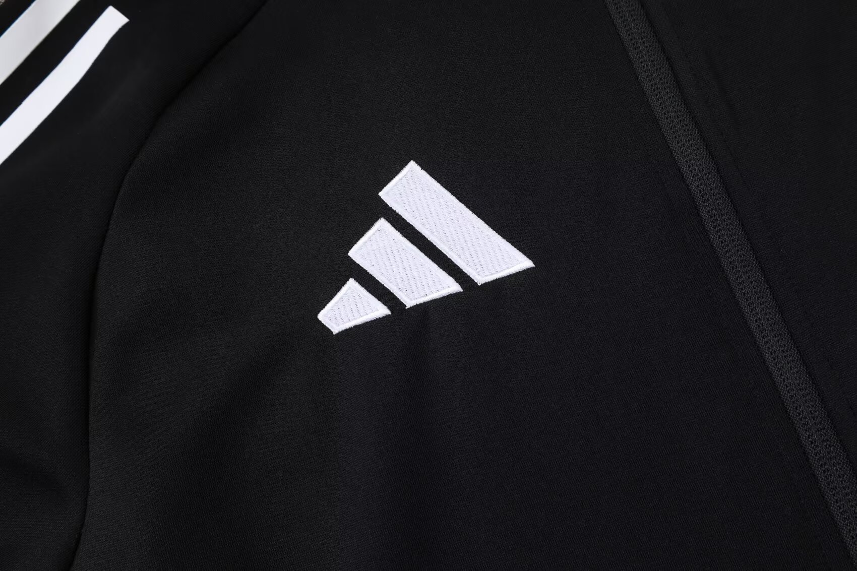 2025/26 Real Madrid Black Jacket Tracksuit