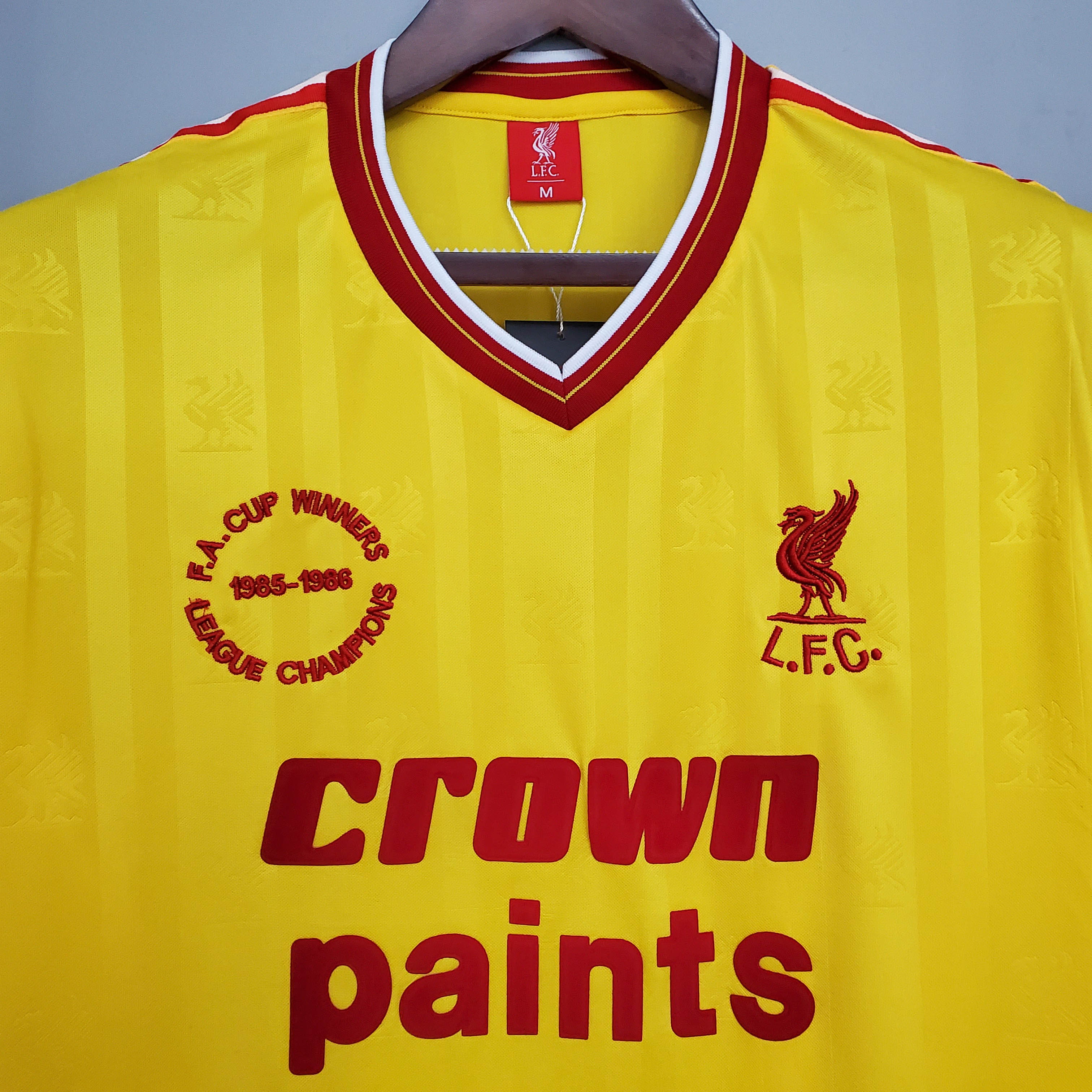 1985/1986 Retro Liverpool Away Football Shirt 1:1 Thai Quality - Fans Edition