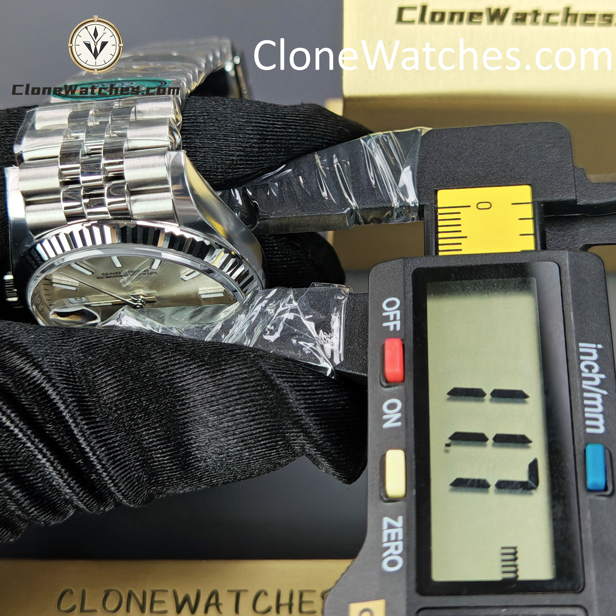 Rolex Super Clone Watches 1:1 DateJust m126234-0013 Silver Dial Jubilee 36MM 3235 Movement