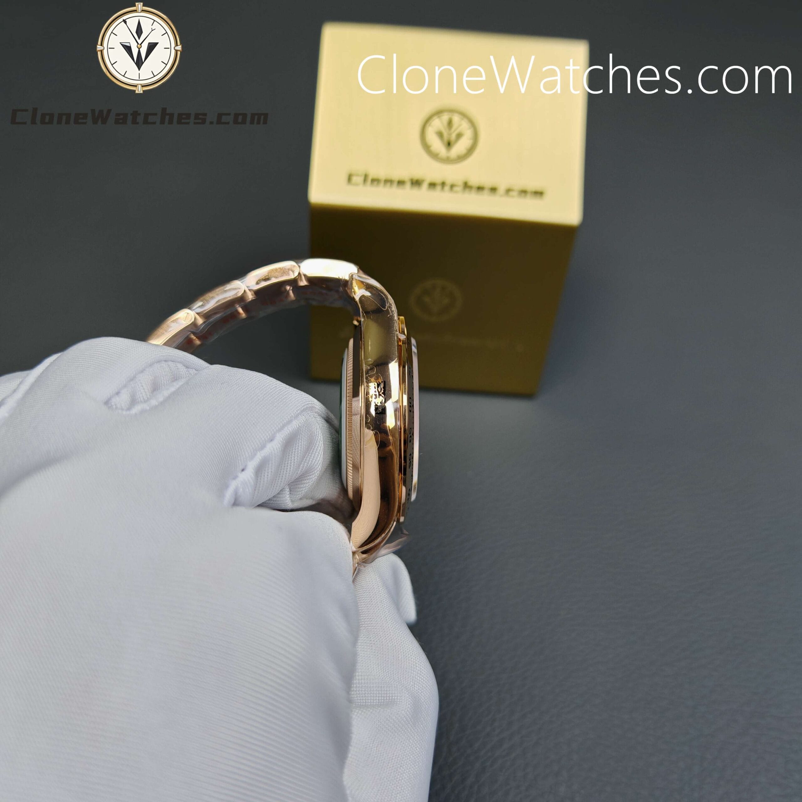Rolex Super Clone Watches 1:1 Daytona Crystal Dial 116505 – 0012 4130 Movement