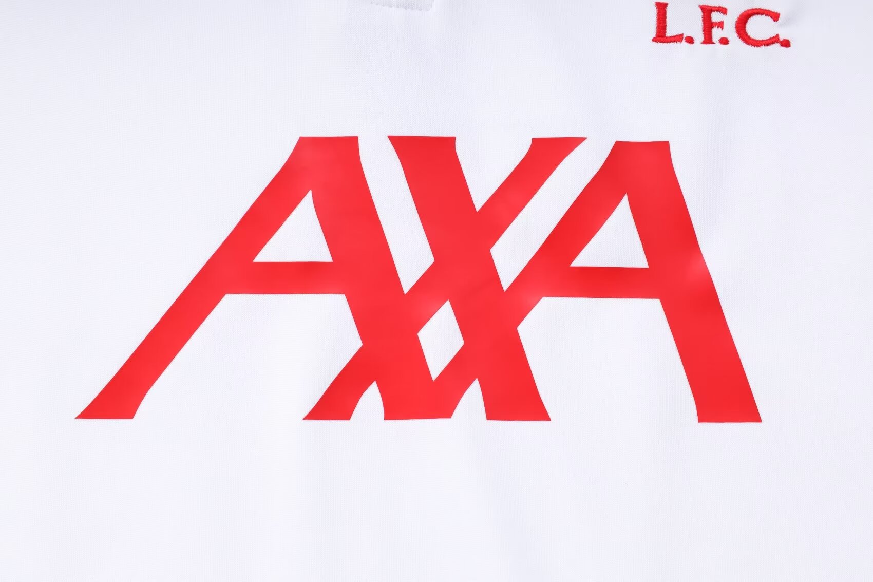 2023/2024 Liverpool Half-Pull Training Suit White Jersey 1:1 Thai Quality Set