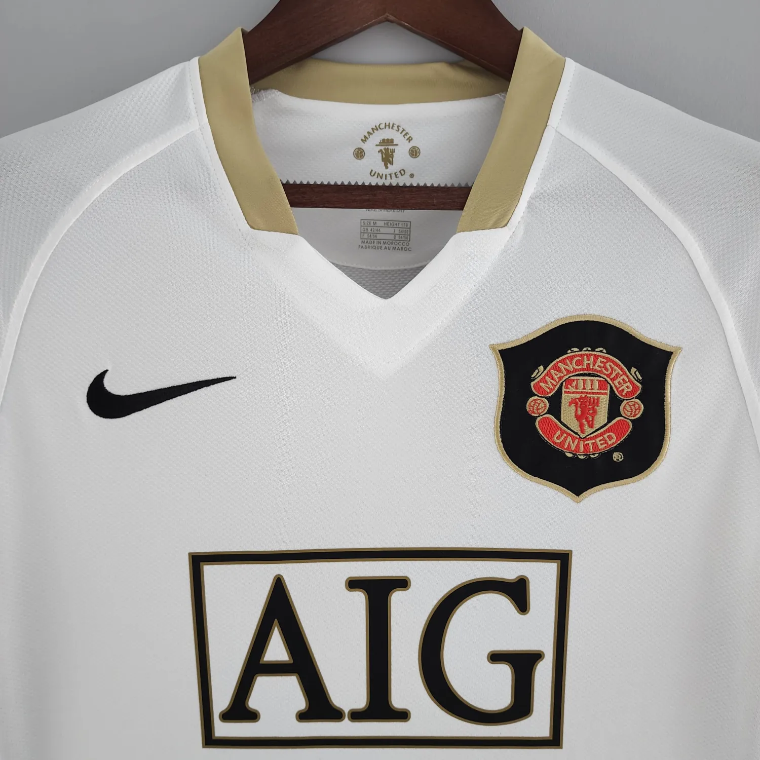 2006/2007 Manchester United away retro jersey - Fans Edition