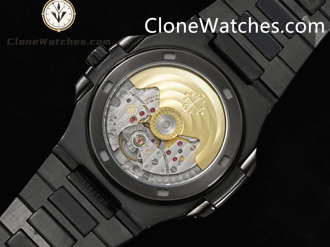 Modified Super Clone Watches 1:1 DiW Patek Philippe Nautilus 5711 BLACK GRAIL KHAKI