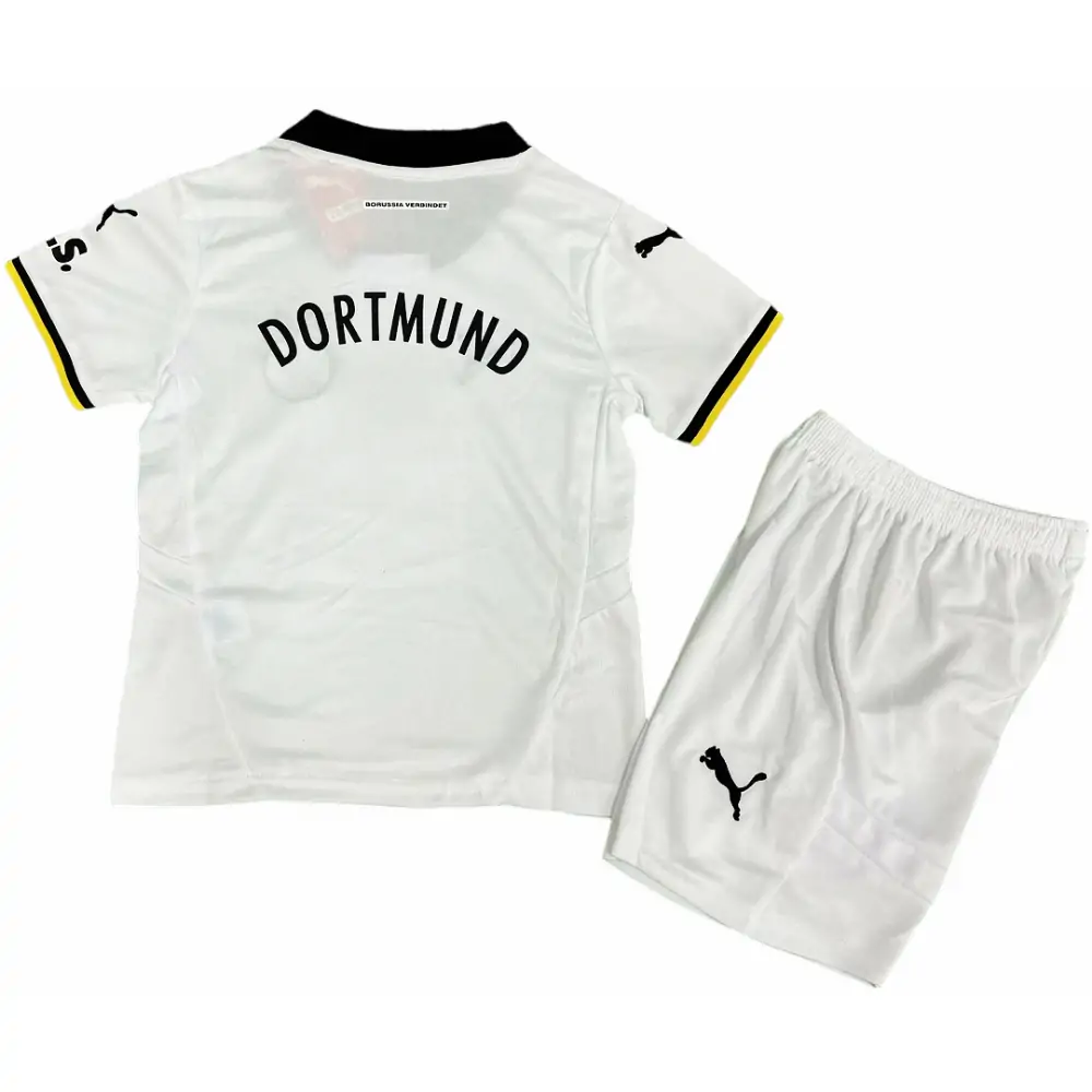 2024-25 New Season Dortmund Second Away Kids Jersey - Fan Edition