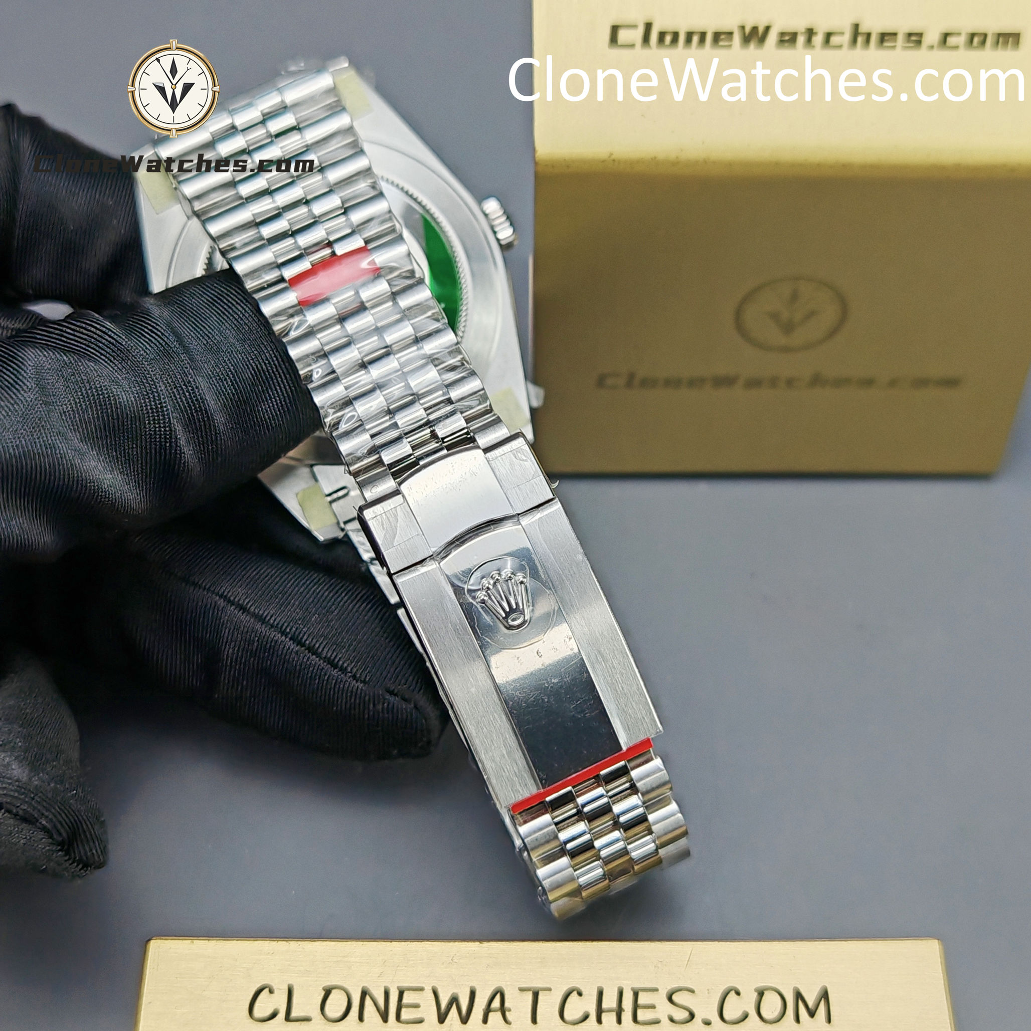 Rolex Super Clone Watches 1:1 DateJust Black Dial m126300-0012 Jubilee 41MM 3235 Movement