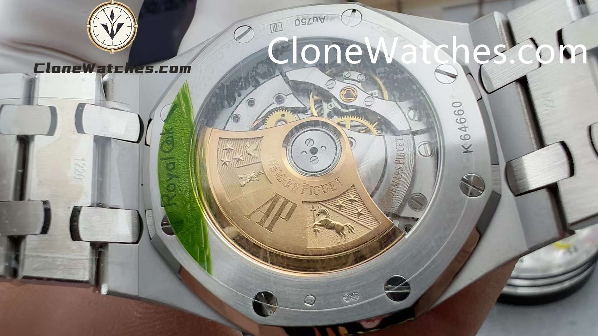 Audemars Piguet Super Clone Watches 1:1 Royal Oak Frost 15454BC White Dial 37mm