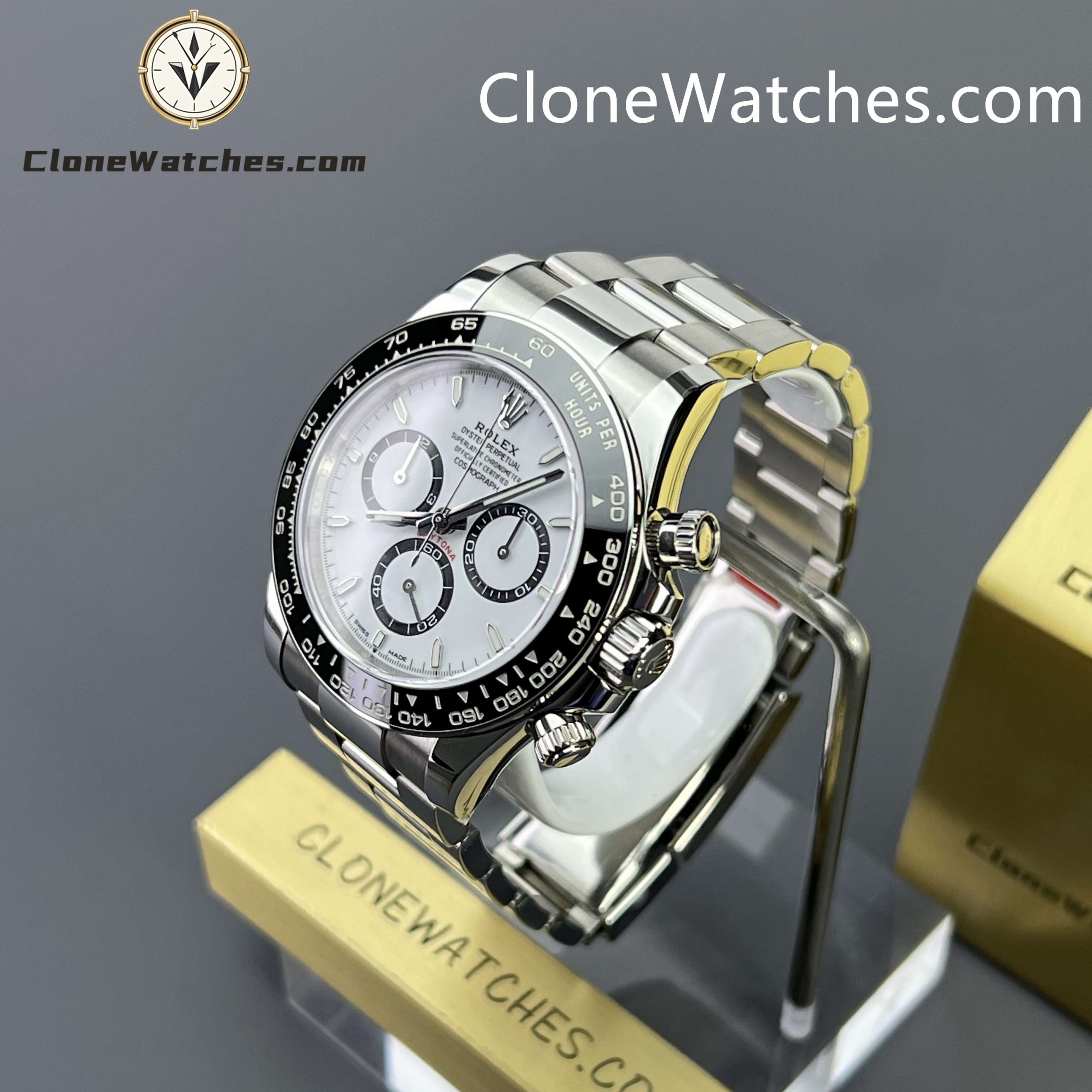 Rolex Super Clone Watches 1:1 Panda Daytona M126500LN-0001 4131 Movement