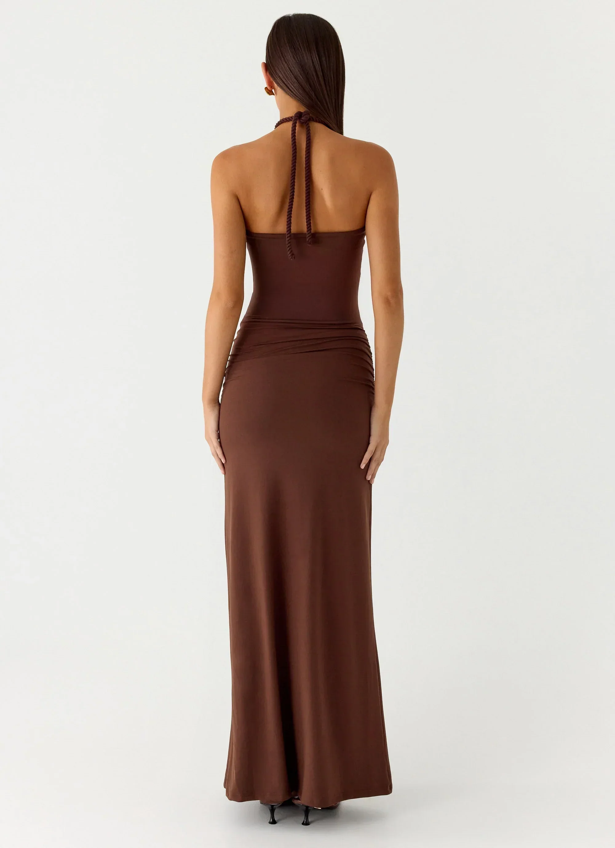 Sacred Maxi Dress - Chocolate