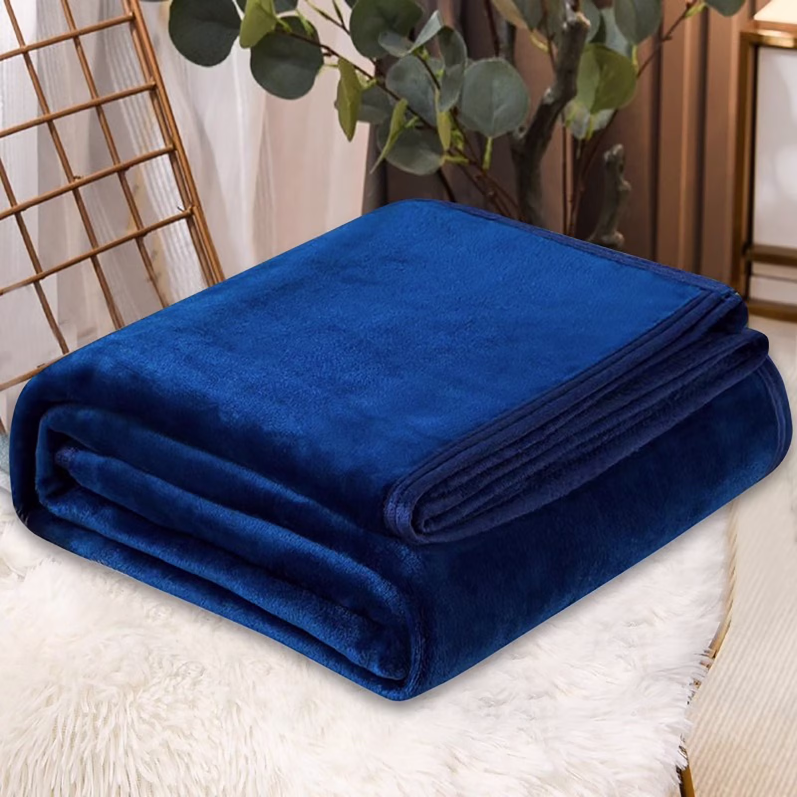 Throw Blanket Qwtwty Super Soft Warm Solid Warm Micro Plush Fleece Blanket Throw Rug Sofa Bedding 70x100cm