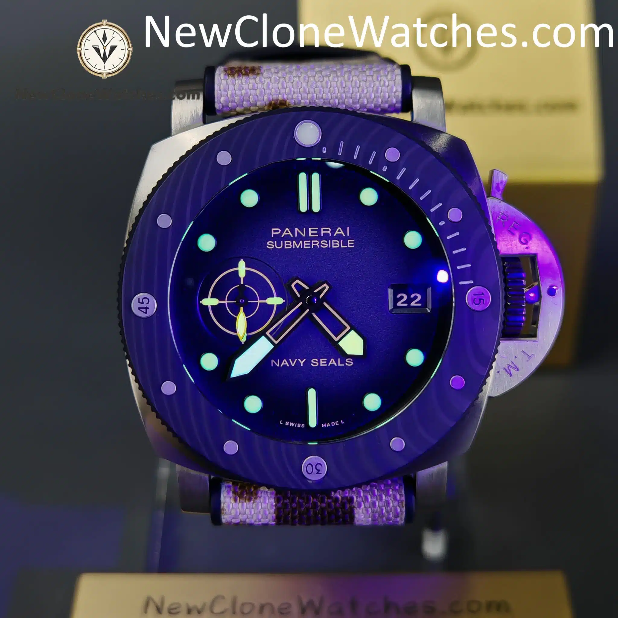 Panerai Super Clone Watches 1:1 Submersible Navy SEALs 47mm PAM01669
