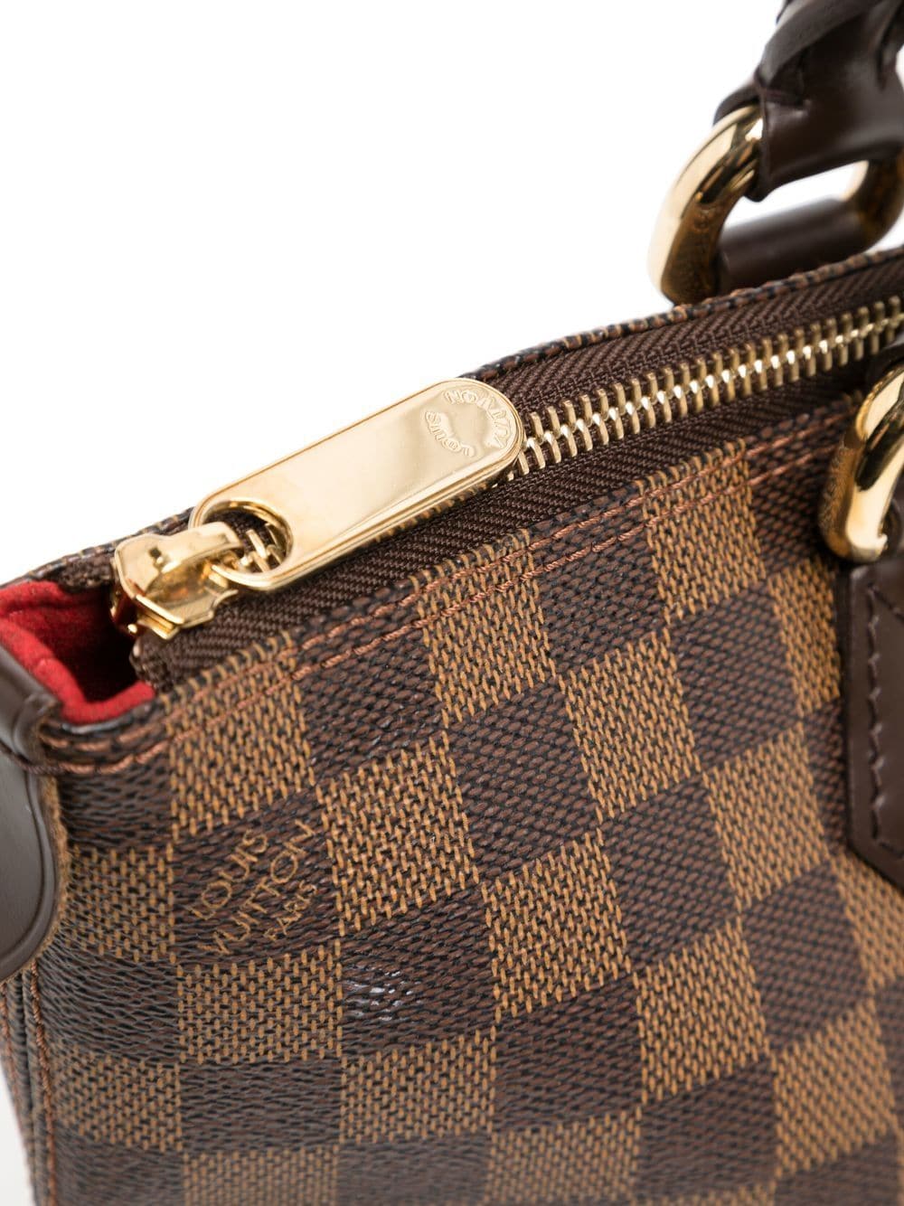 Damier Ebène Saleya PM handbag (1990-2000 collection)
