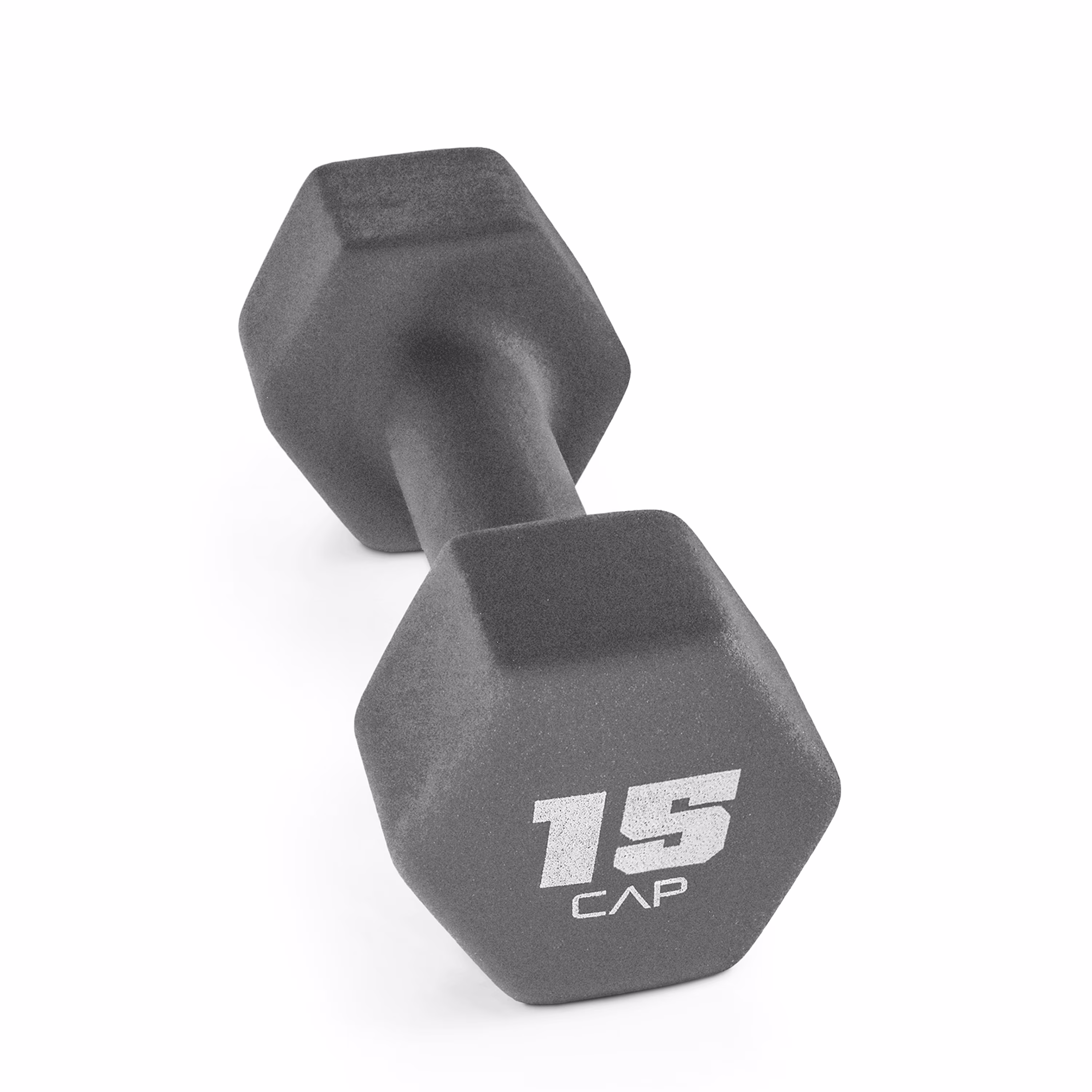 CAP, 10lb Neoprene Dumbbell, Red, Single