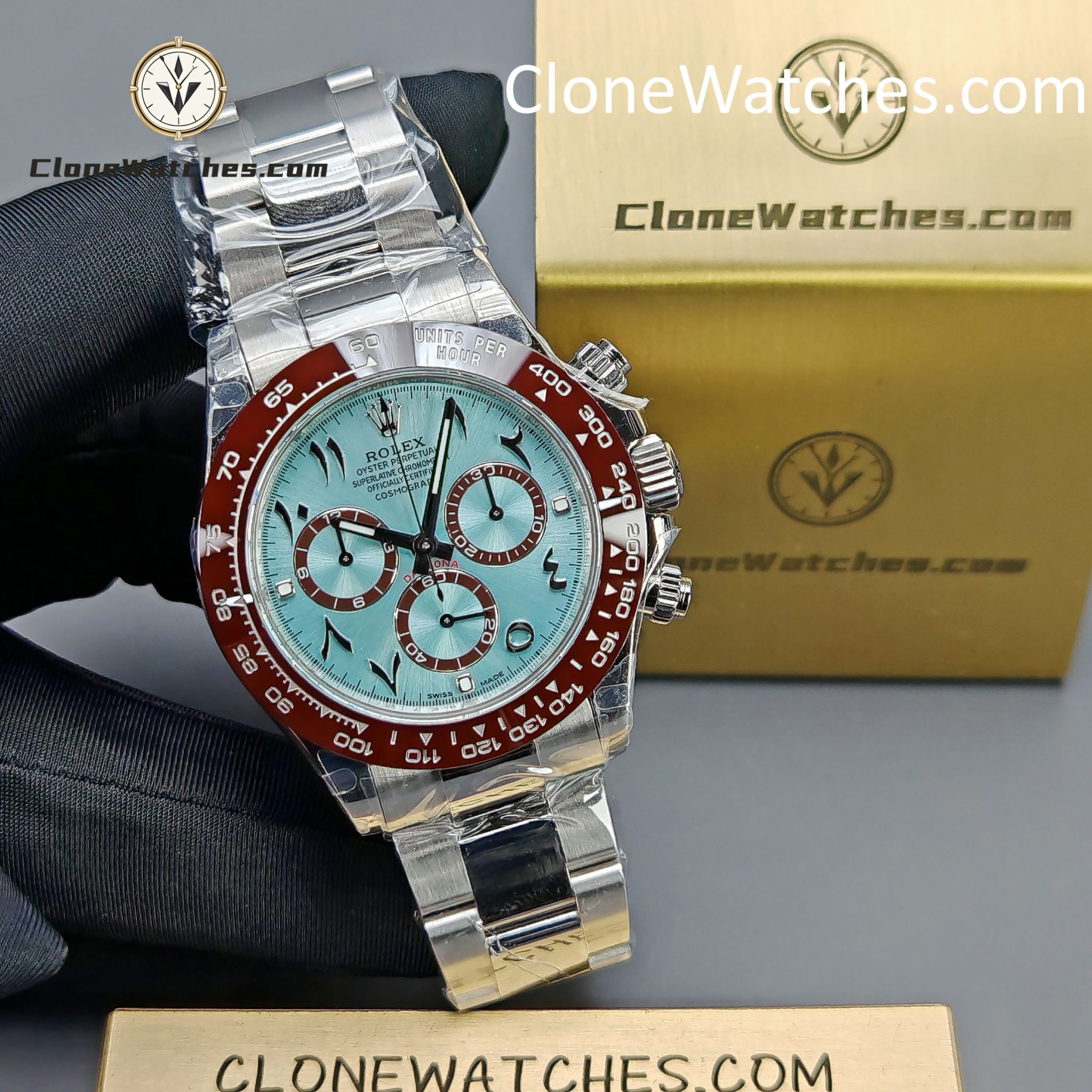 Rolex Super Clone Watches 1:1 ICE BLUE Daytona M116506 Middle East Version 4130 Movement
