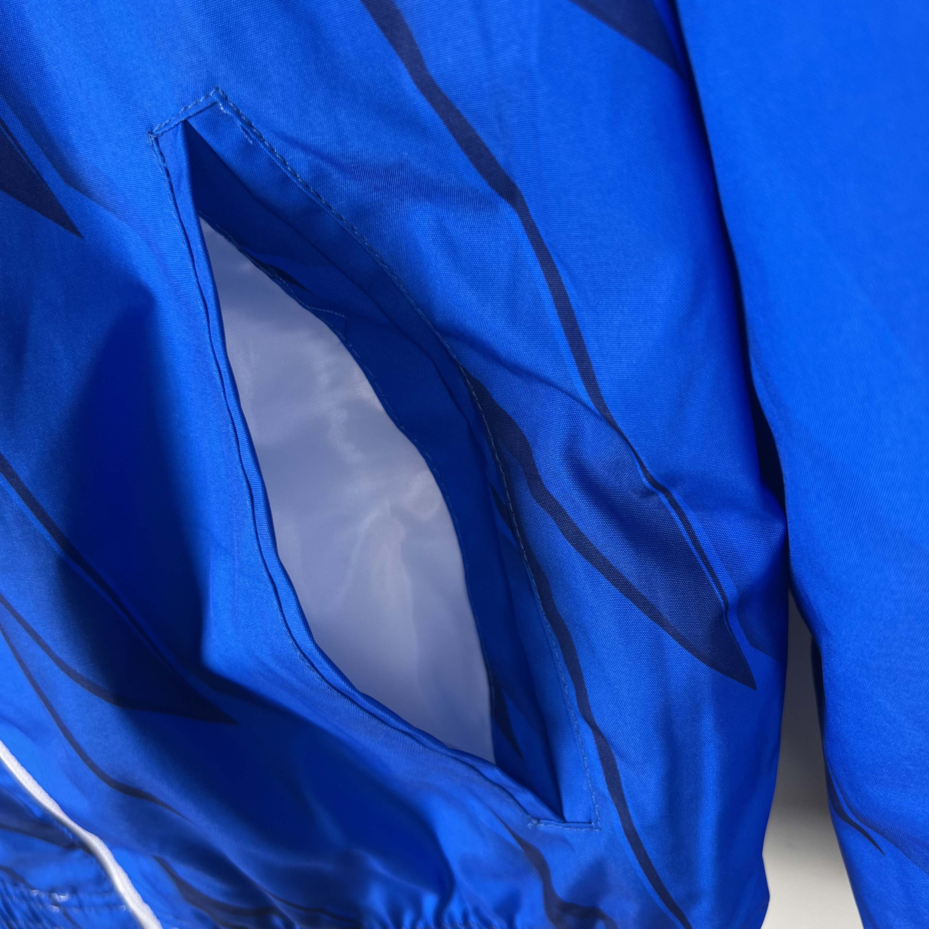 2023-2024 Italy Reversible Windbreaker (White-Blue)Soccer Jersey 1:1 Thai Quality