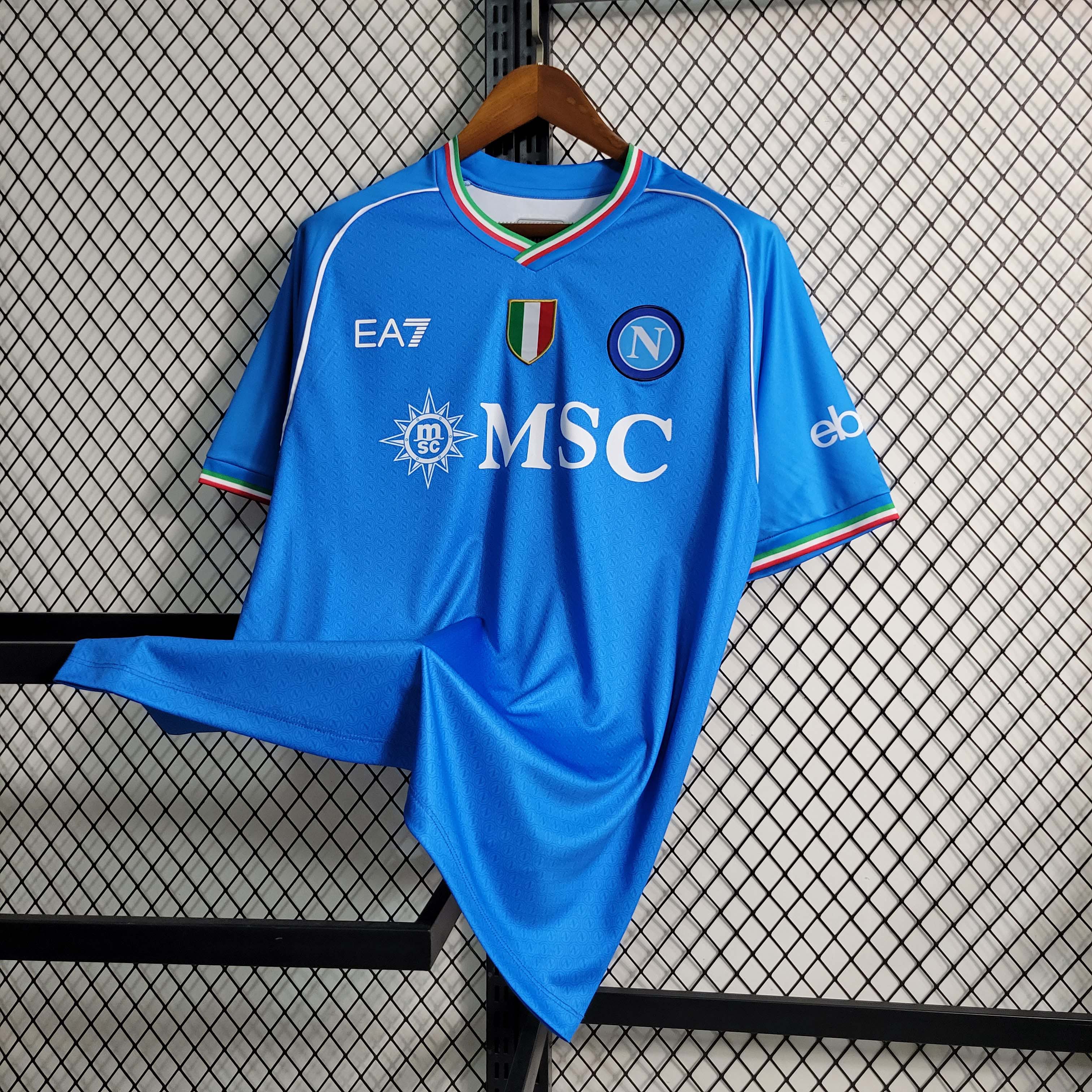 2023/24 Napoli Home Soccer Jersey 1:1 Thai Quality-Fans