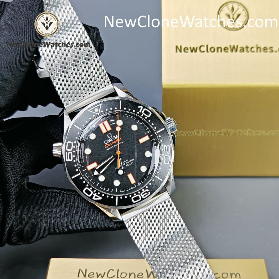 OMEGA Super Clone Watches 1:1 Seamaster Diver 300M 42mm 210.30.42.20.01.018 Black Dial