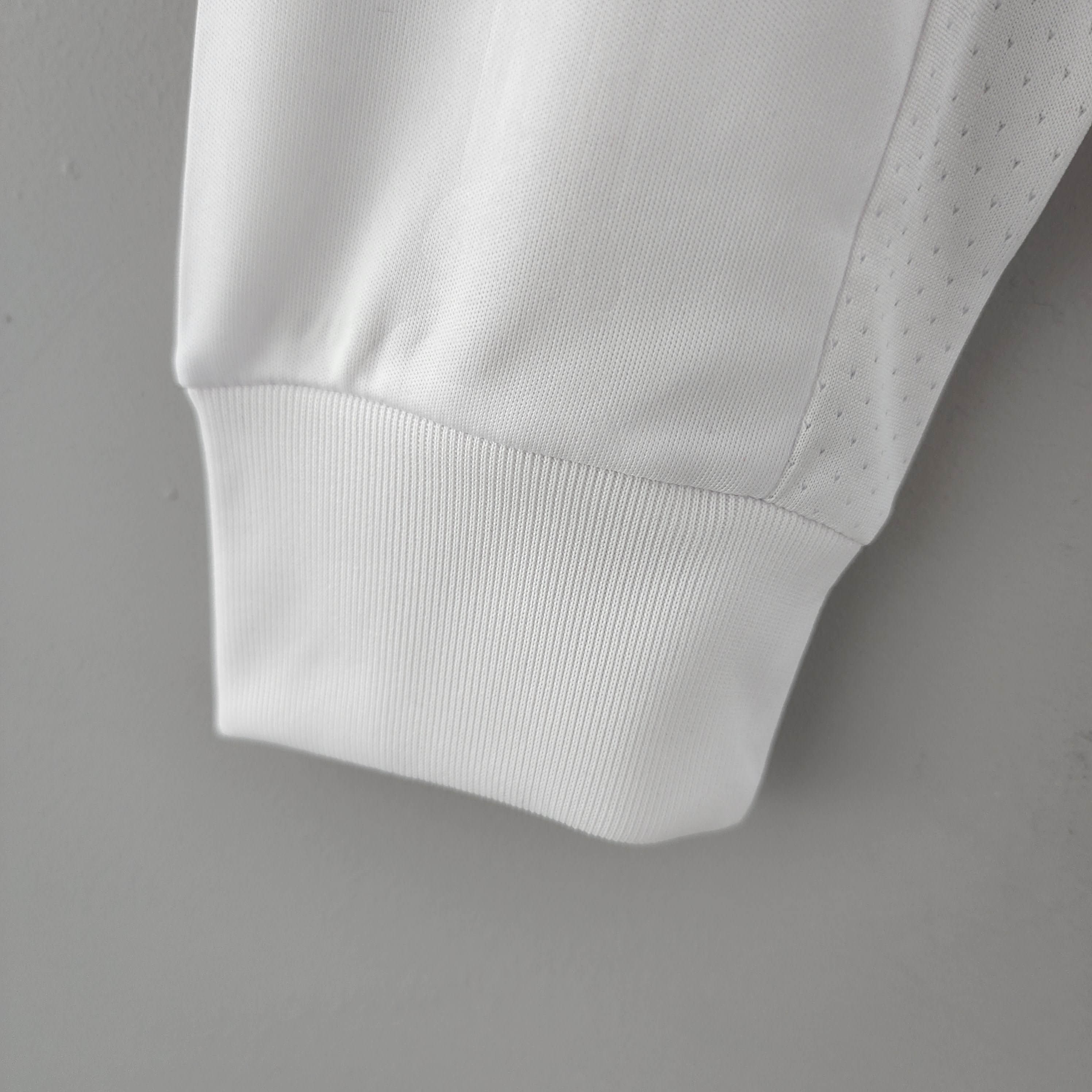 2022/2023 Long Sleeve Real Madrid Home Jersey - Fans Edition