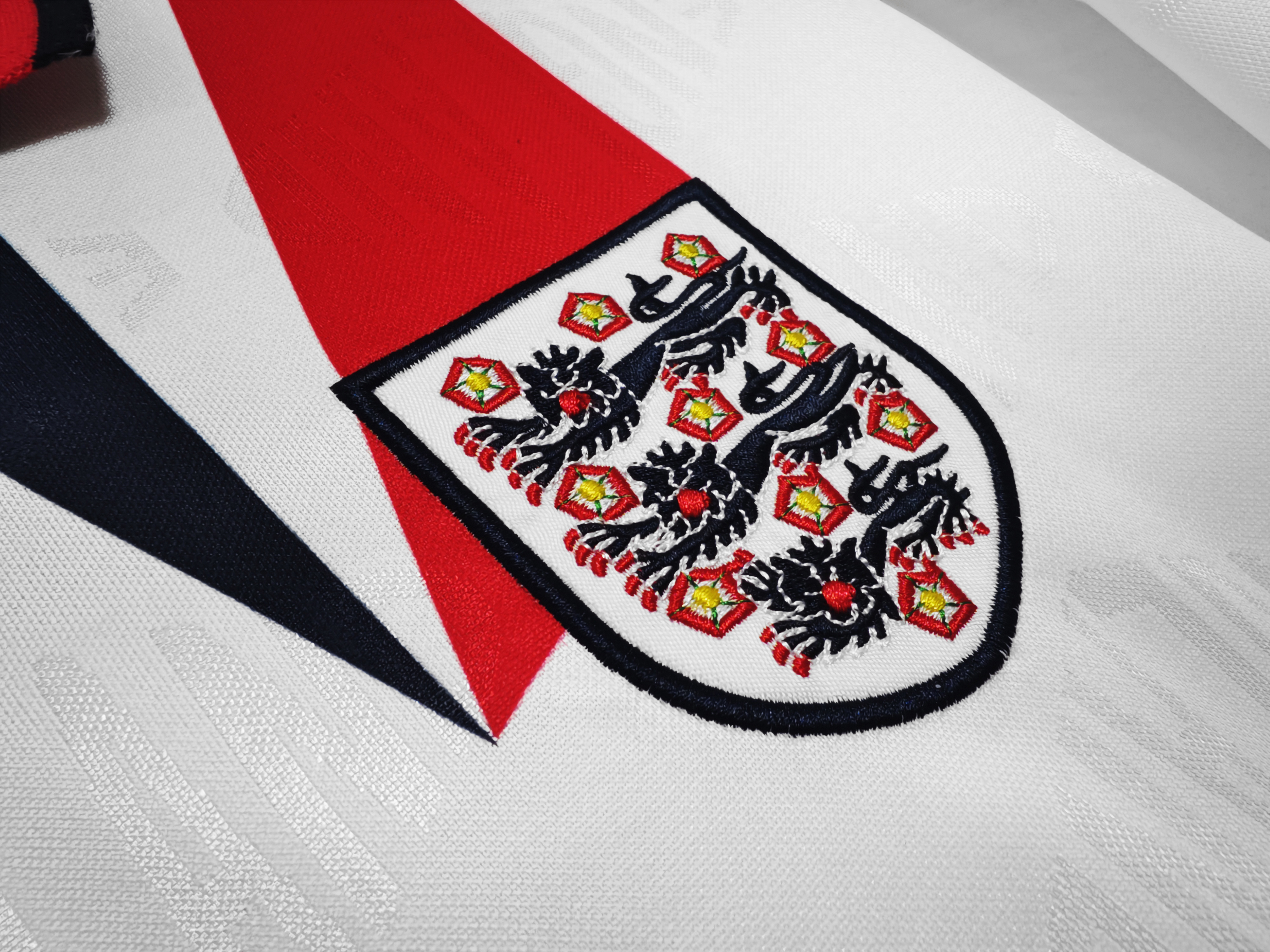 1992 England home retro jersey - fans edition