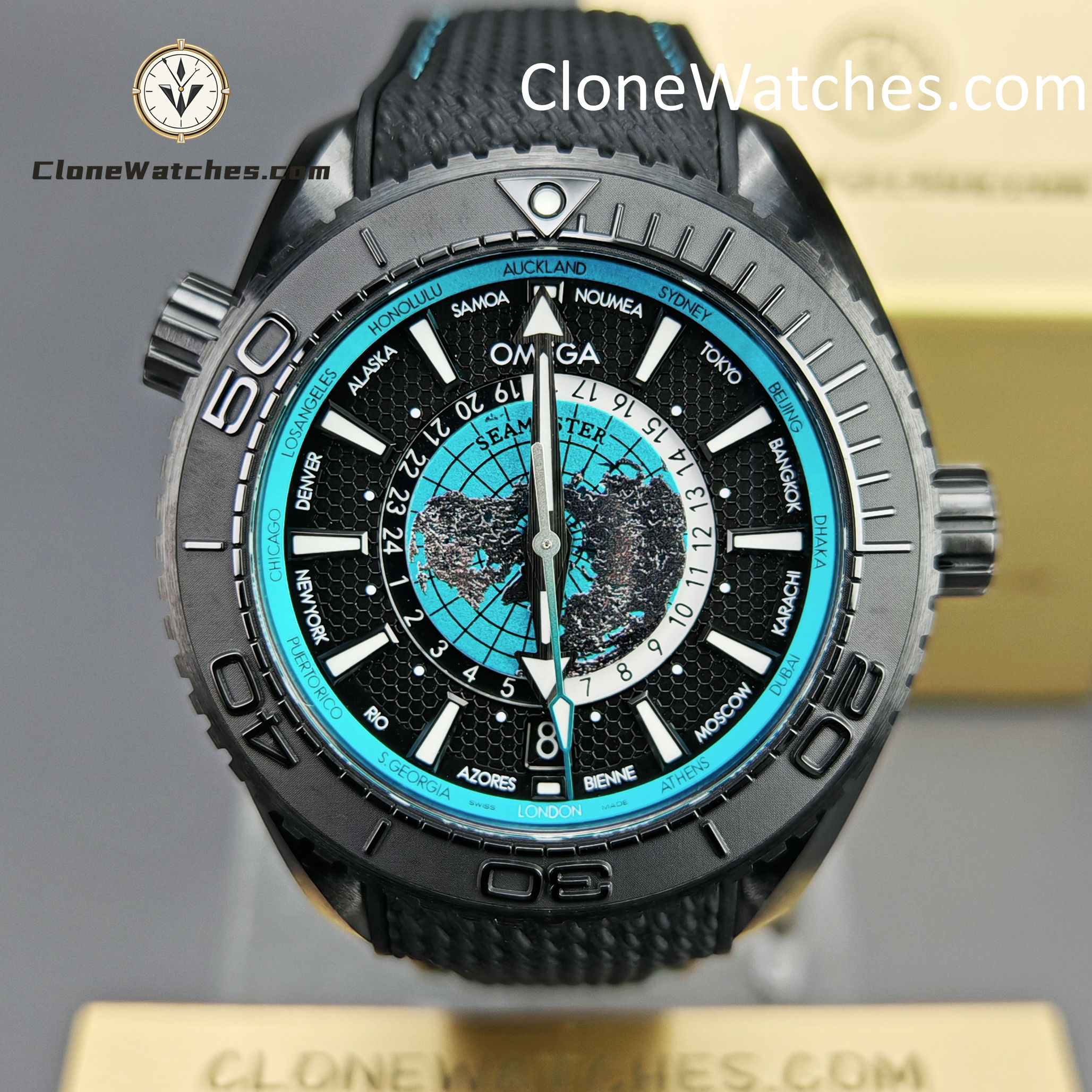 OMEGA Super Clone Watches 1:1 Seamaster Planet Ocean 600M 45.5MM 215.92.46.22.01.006