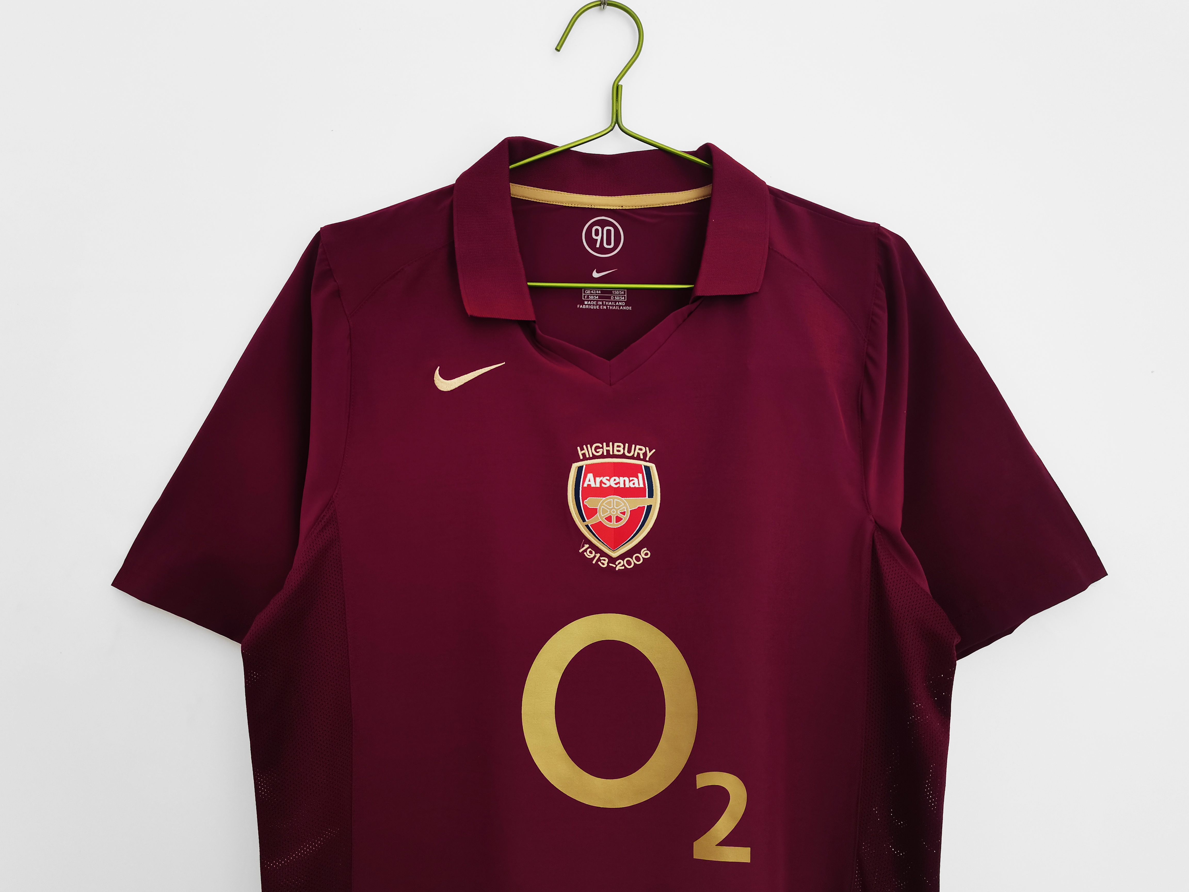 2005/06 Retro Arsenal Home Shirt - Fans Edition