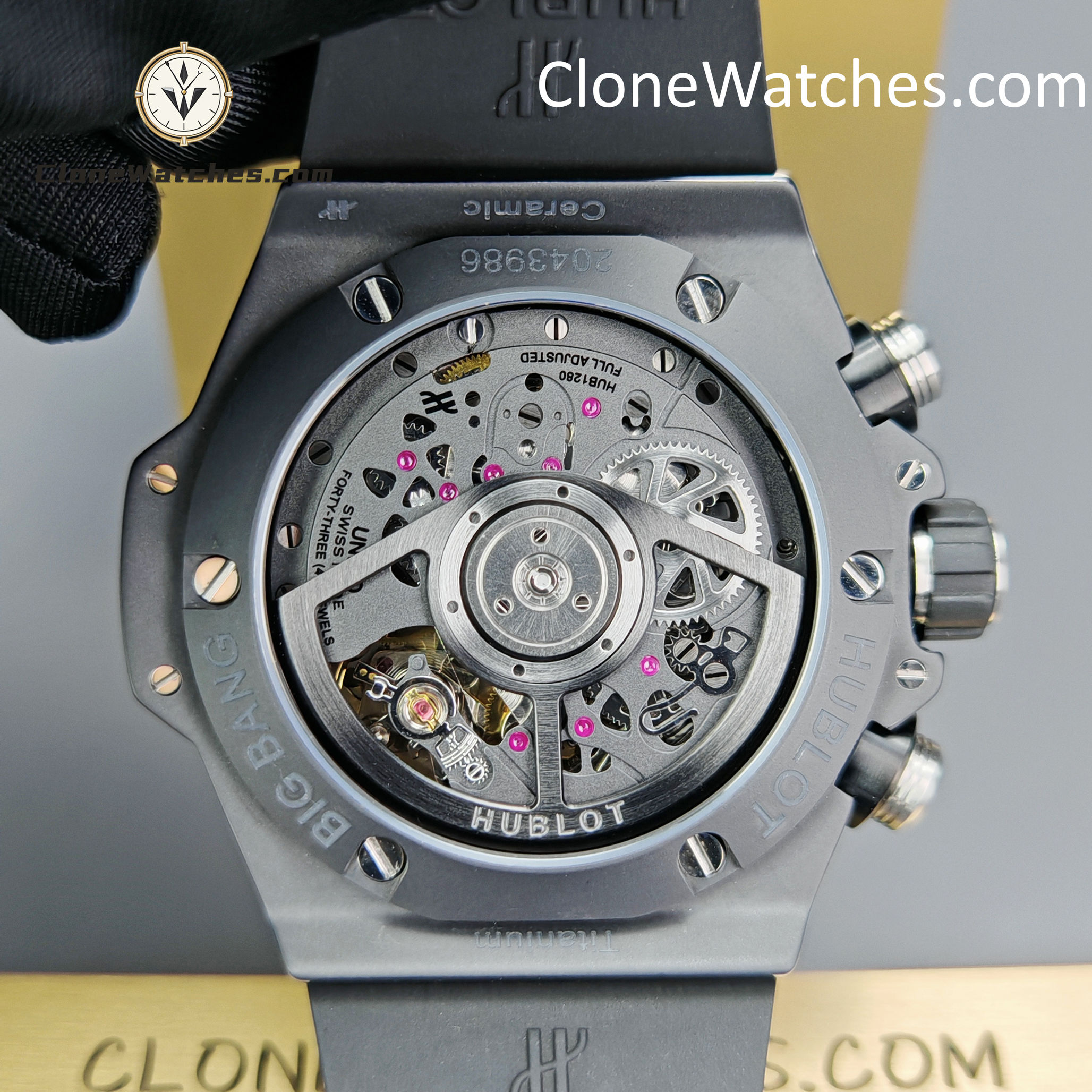Hublot Super Clone Watches 1:1 Big Bang Unico Black Magic 42MM 441.CI.1171.RX