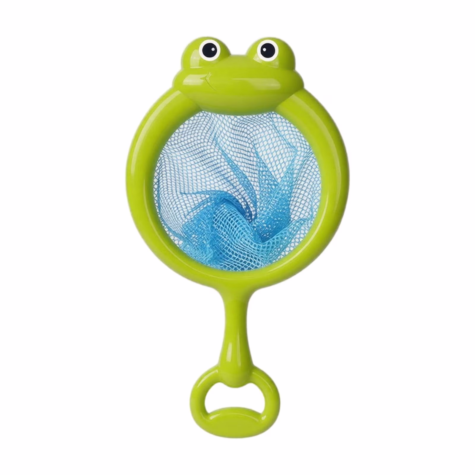 Bath Toys- Eco-Friendly Bath Toy for Toddlers, Bioplastic Frog Net, Develops Motor Skills, Ages 1-3
