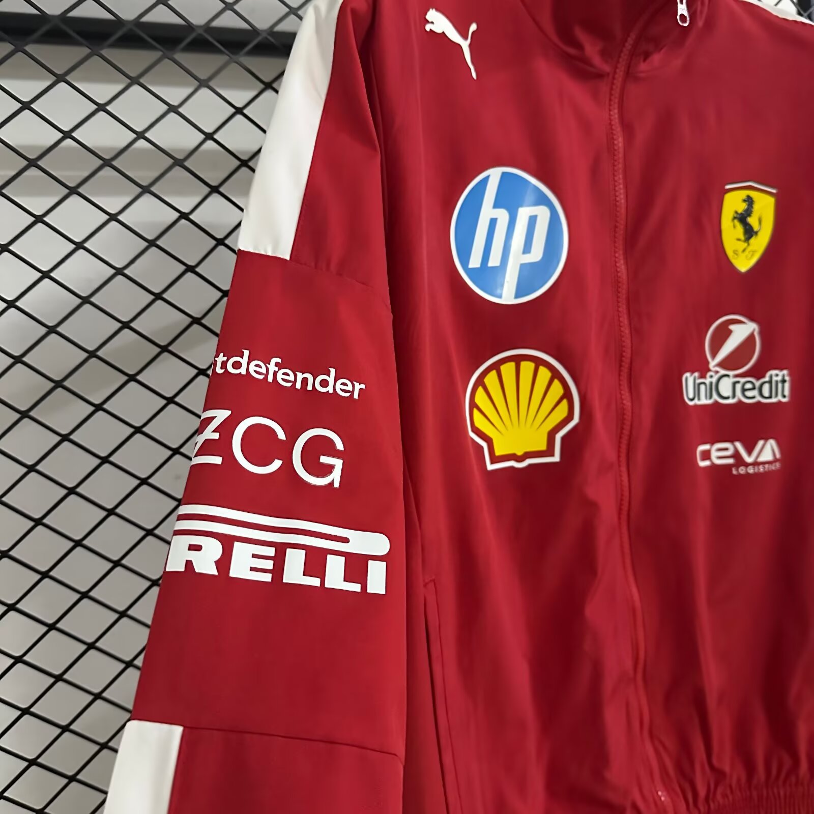 2025/26 Scuderia Ferrari Driver's Windbreaker