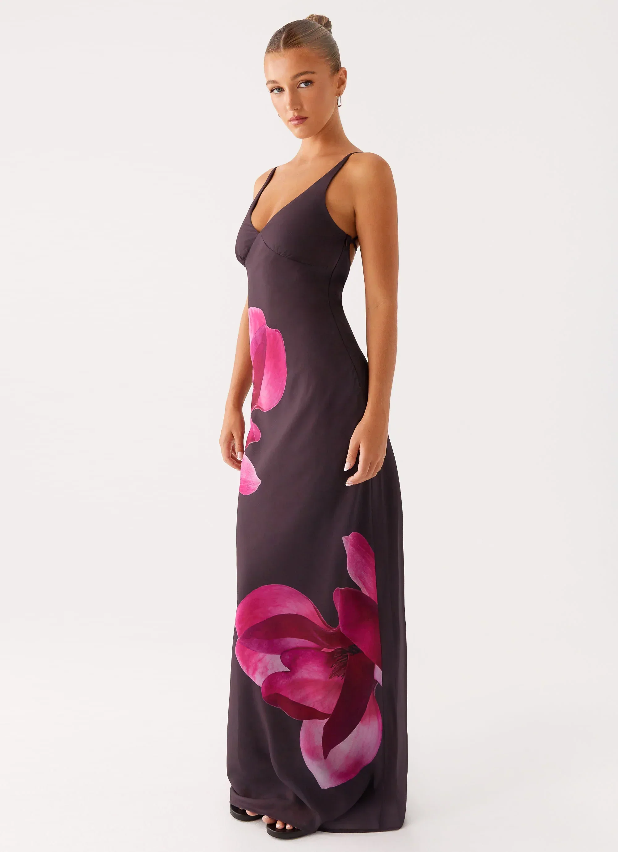 Griselda Maxi Dress - Dark Chocolate