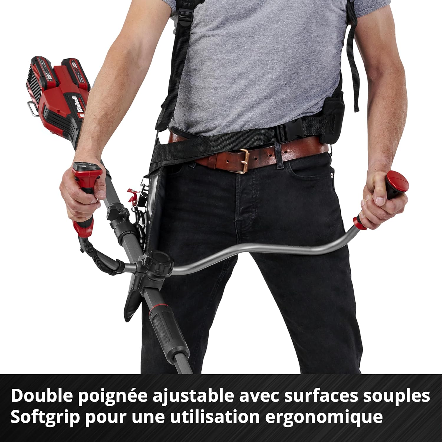 Débroussailleuse sans fil GP-BC 36/430 Li 36V moteur sans charbon coupe 43 cm bobine double fil lame 3 dents
