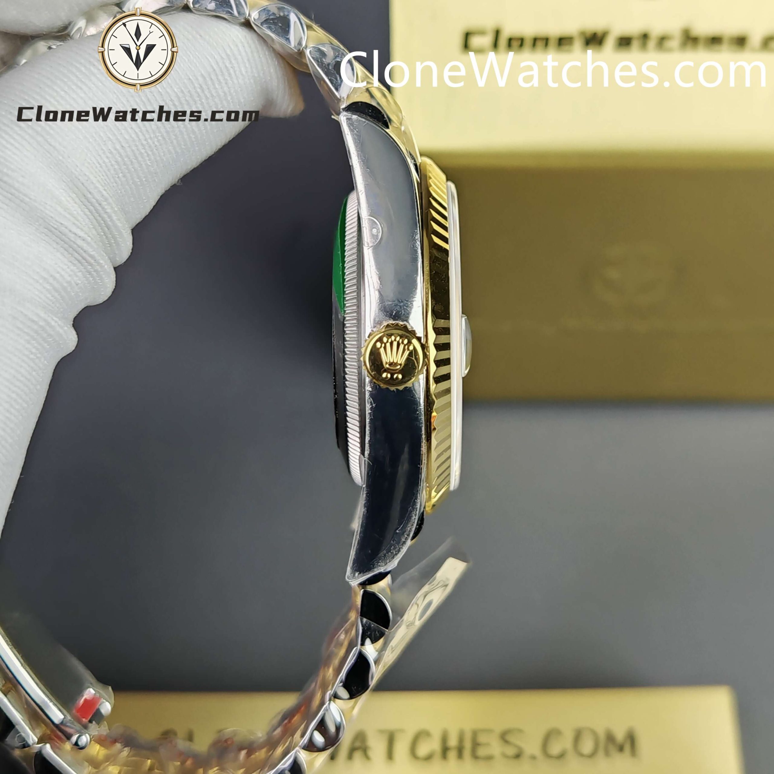 Rolex Super Clone Watches 1:1 DateJust Gray Roman Dial M126233 – 0035 Jubilee 36MM 3235 Movement
