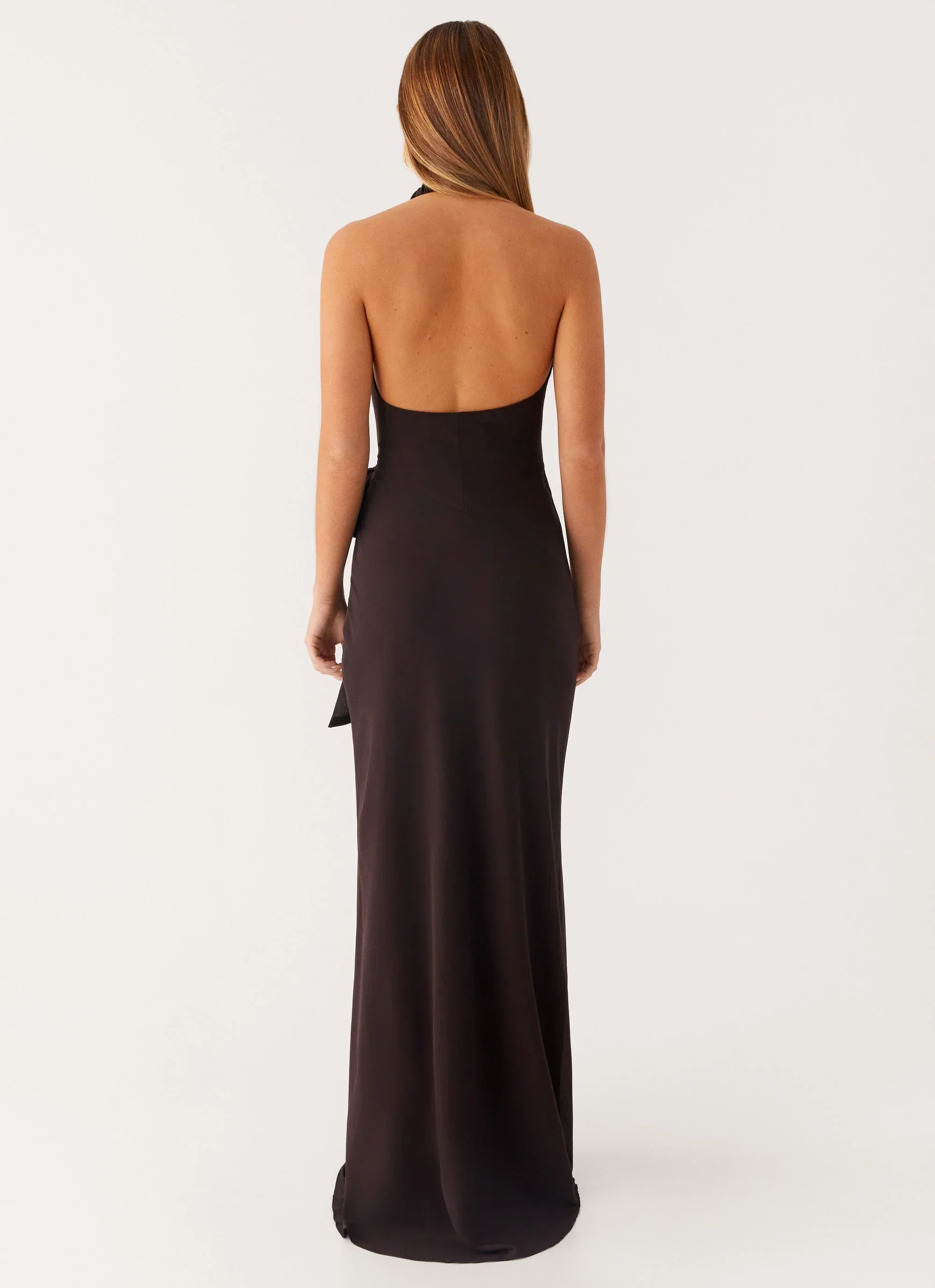 So Chic Maxi Dress - Cool Chocolate