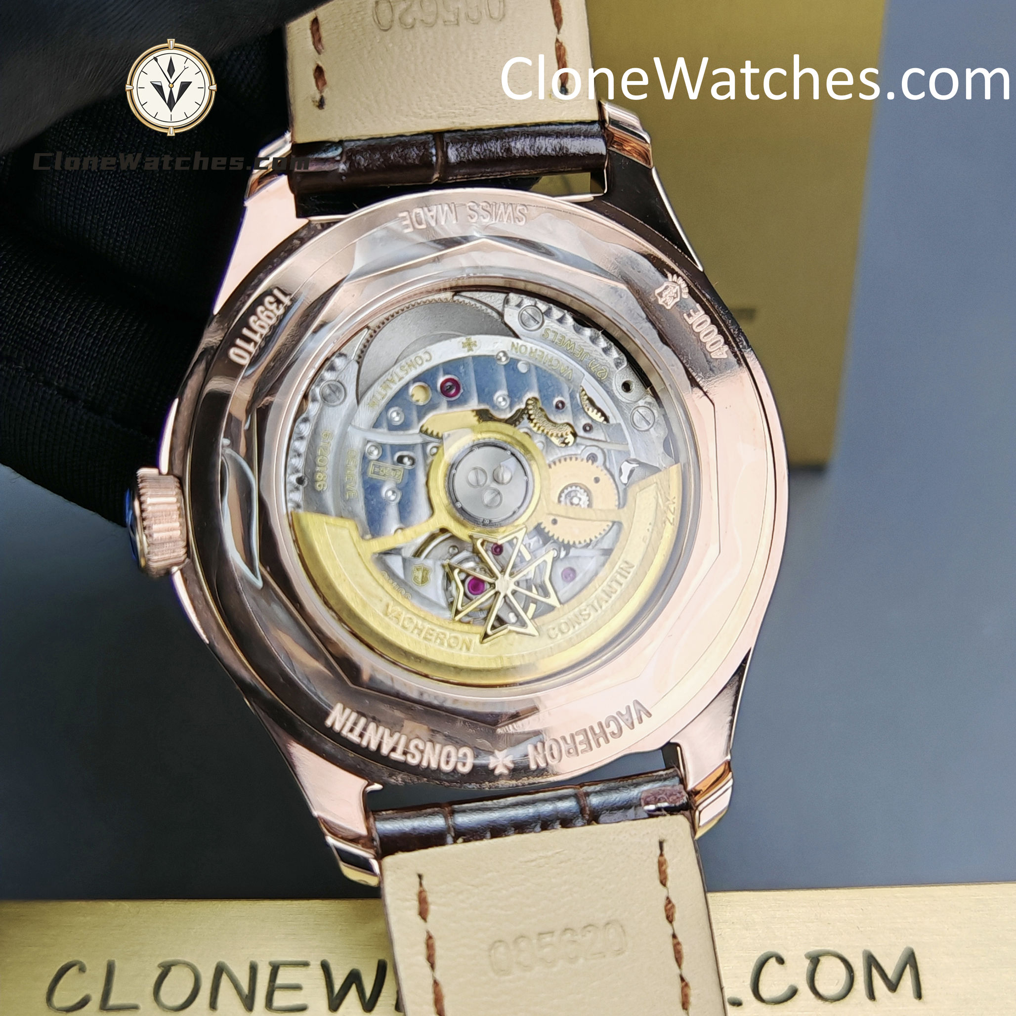 Vacheron Constantin Super Clone Watches 1:1 Fiftysix 4000E/000R-B438 Silver White Dial