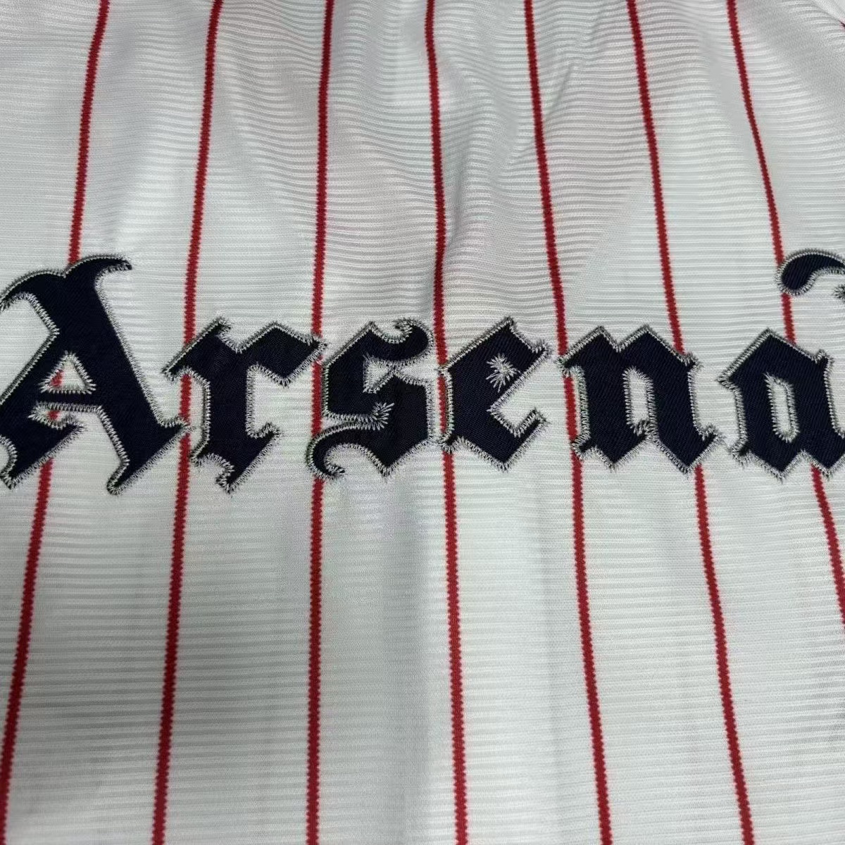 2025-26-Arsenal retro casual baseball jersey- Fans Edition