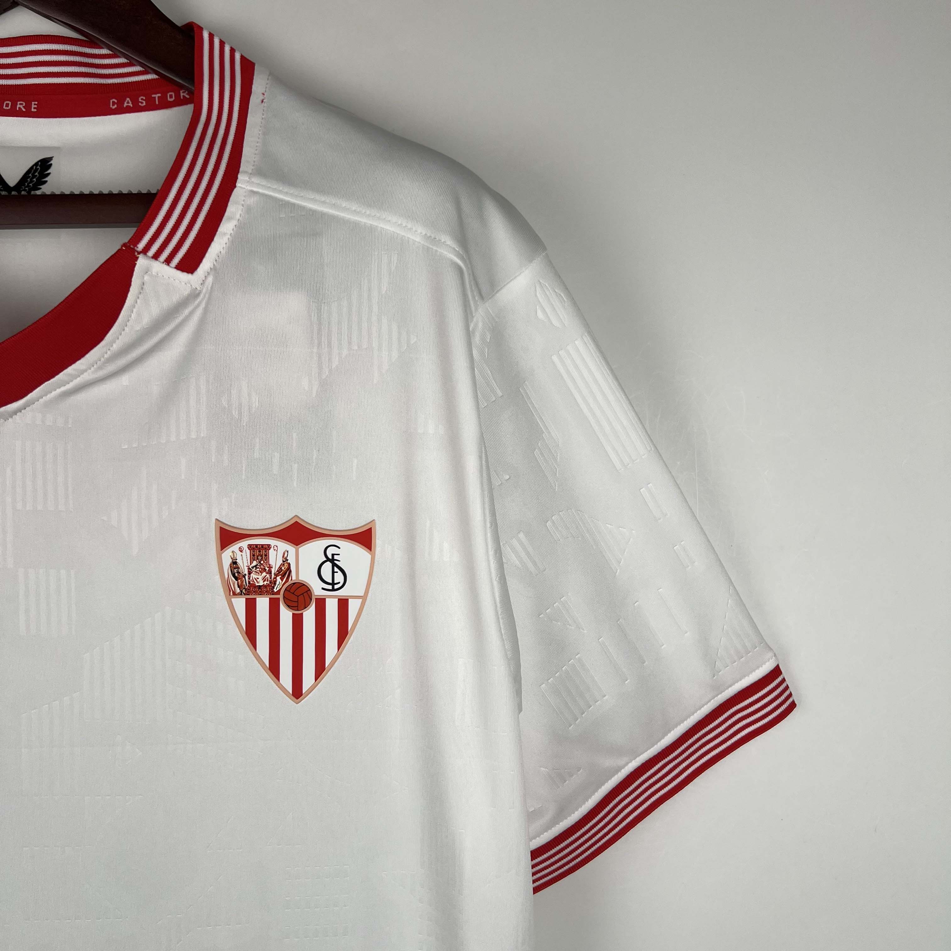 2023/24 Seville Home Football Shirt 1:1 Thai Quality