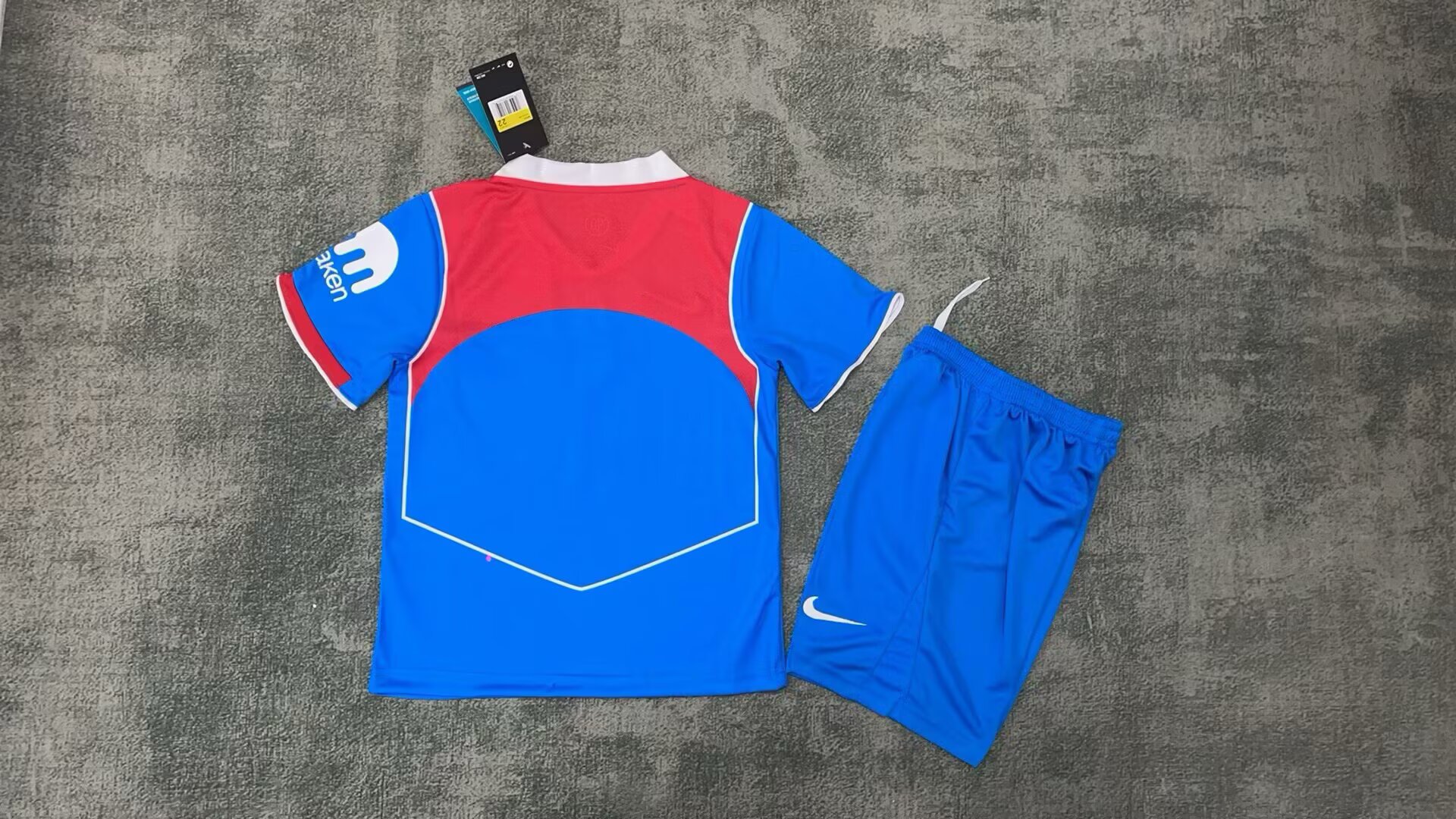 2025-26 Atletico Madrid second away jersey - Children's Suit Fans Edition