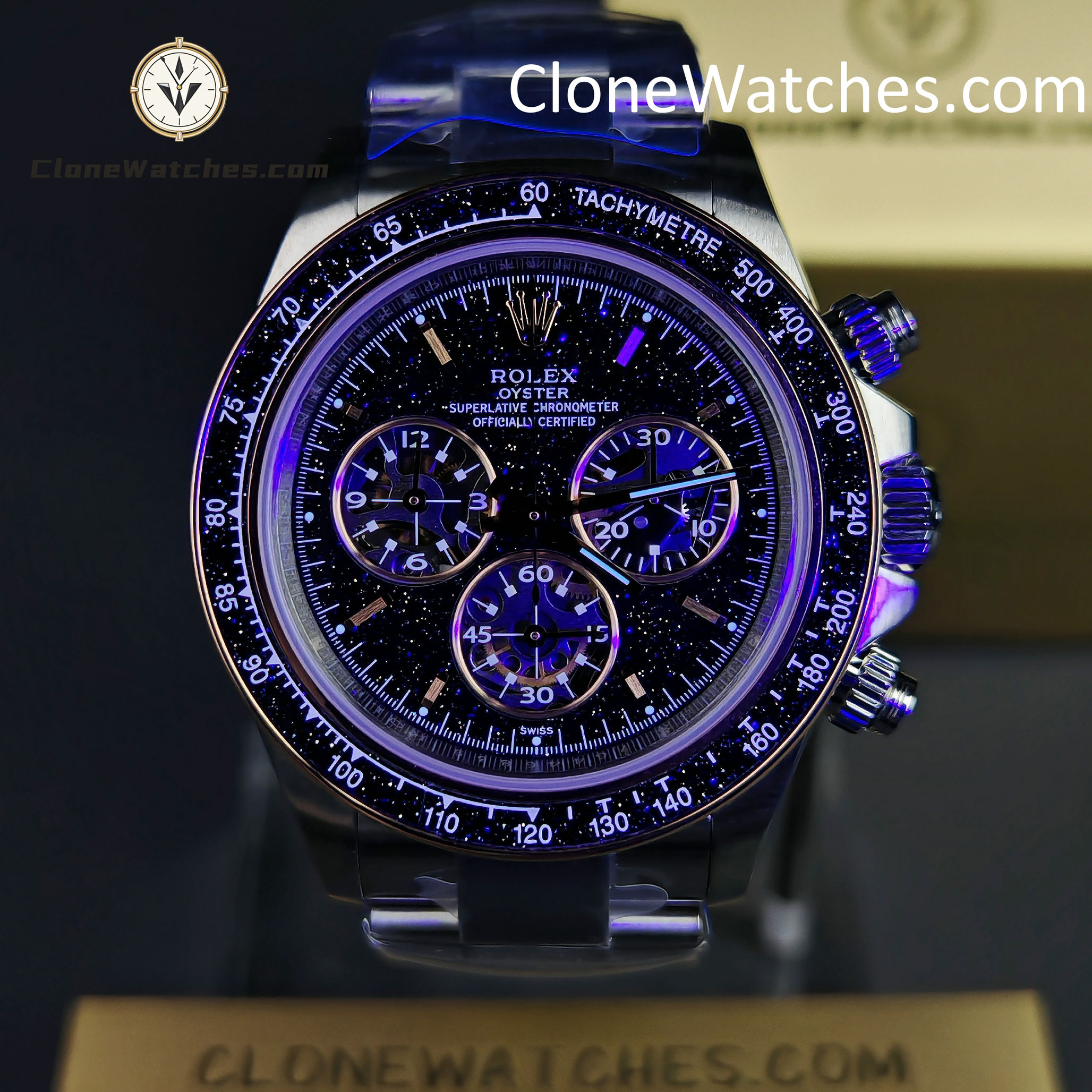 Modified Super Clone Watches 1:1 Rolex Daytona x Les Artisans de Genève Ventura