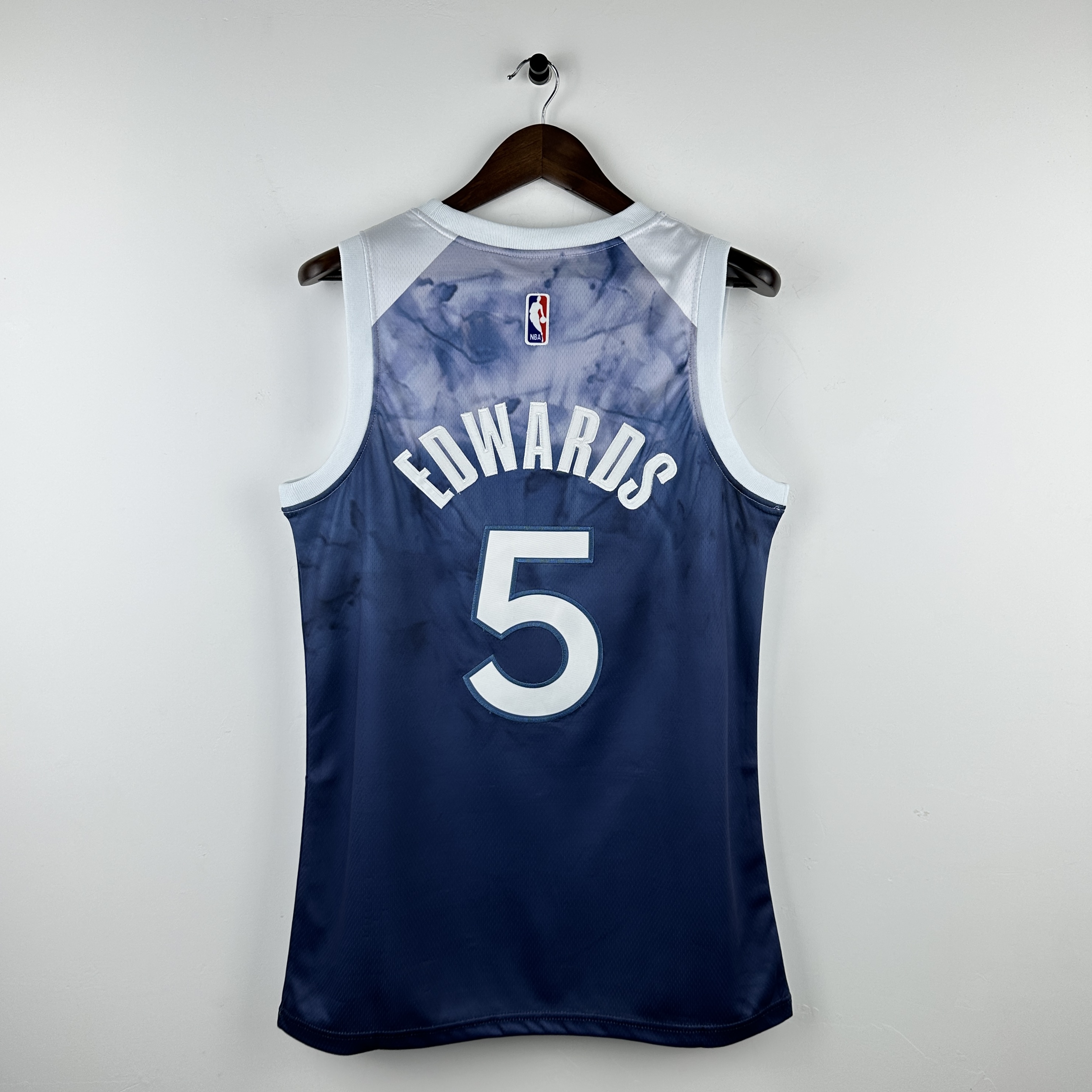 Embroidery 24 season Timberwolves City Edition No. 5 Edwards