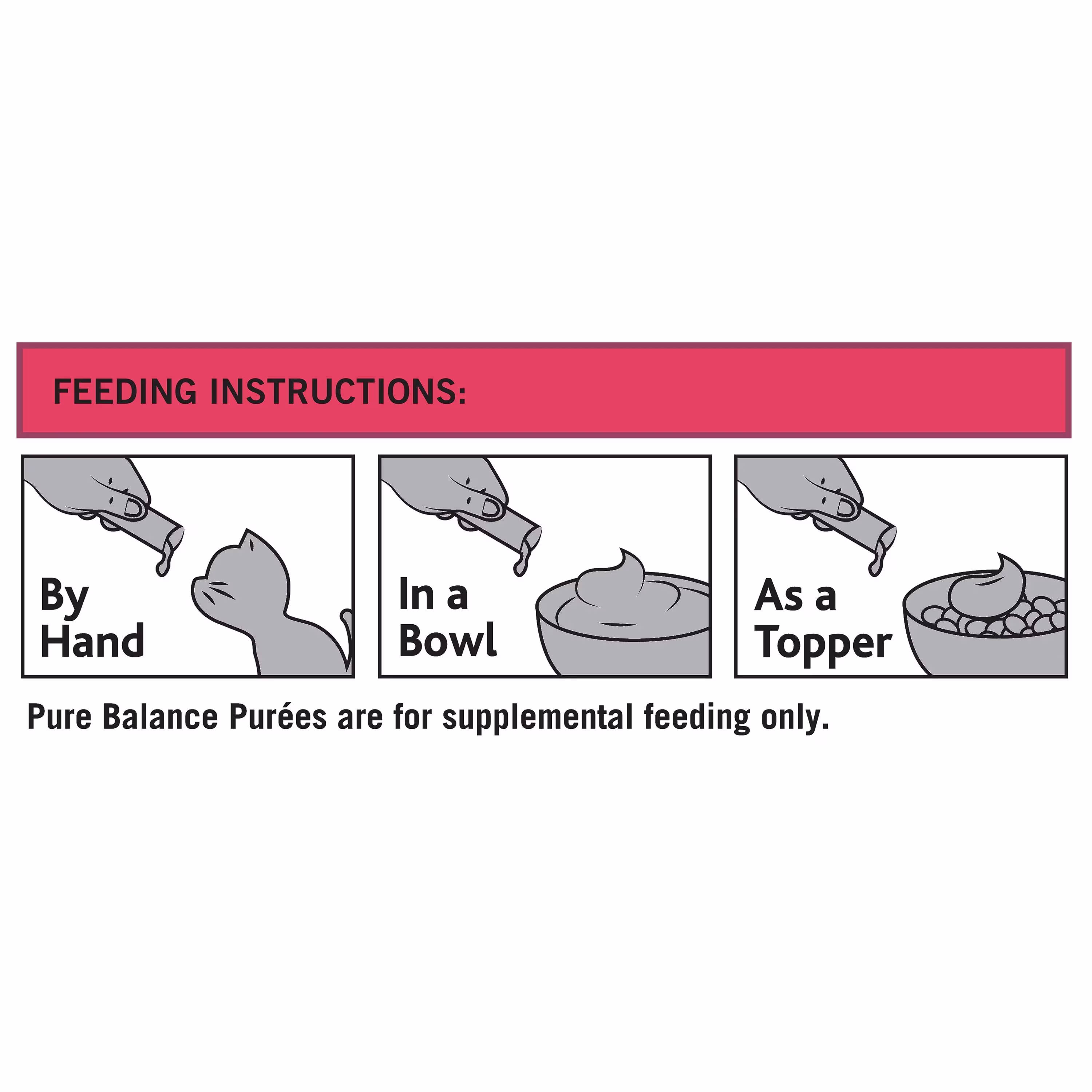 Pure Balance Grain Free Gourmet Wet Cat Treats, Tuna, 0.5 oz Pouches, 4 Count