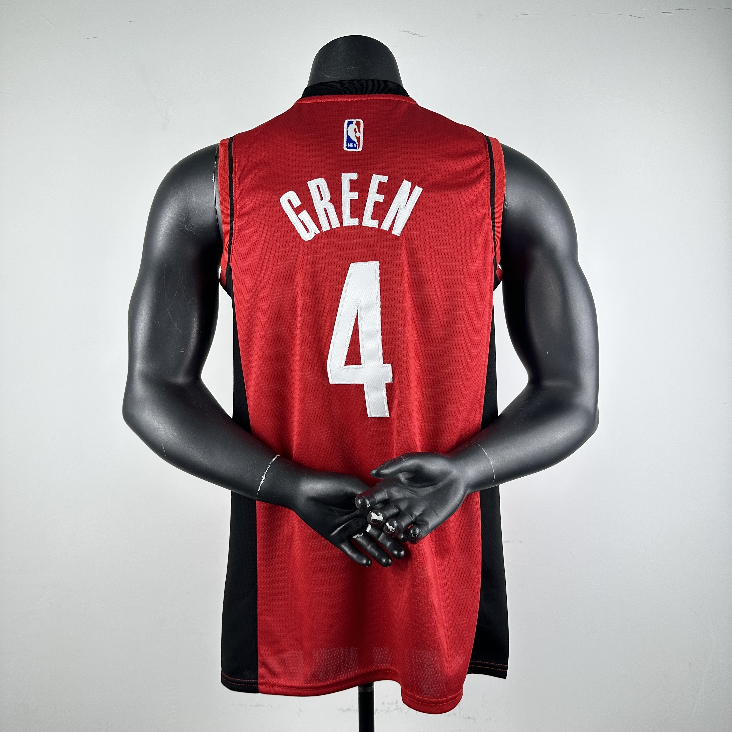 Embroidered Rockets away red No. 4 Green