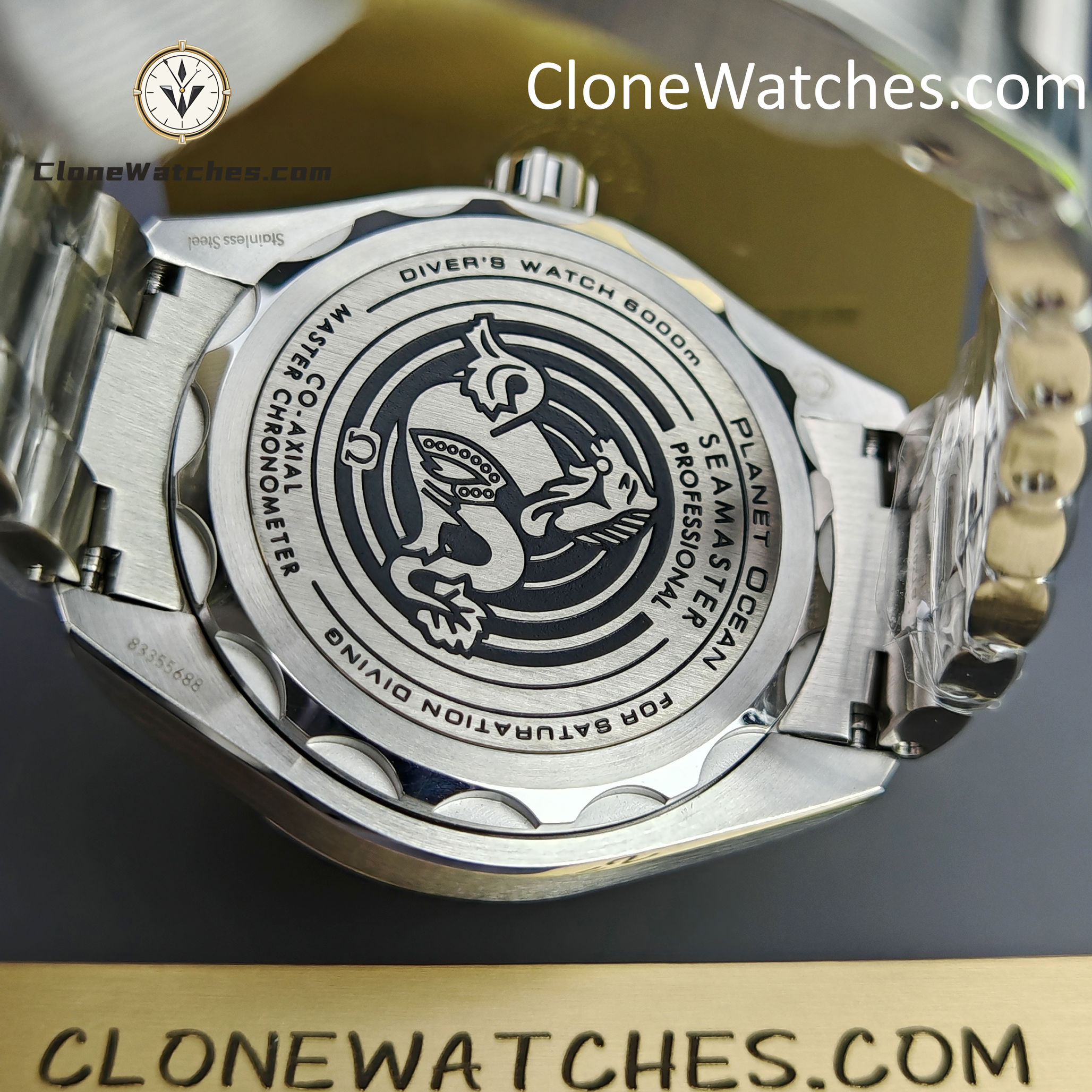 OMEGA Super Clone Watches 1:1 Seamaster Ocean Planet 6000M 45.5 MM 215.30.46.21.06.001
