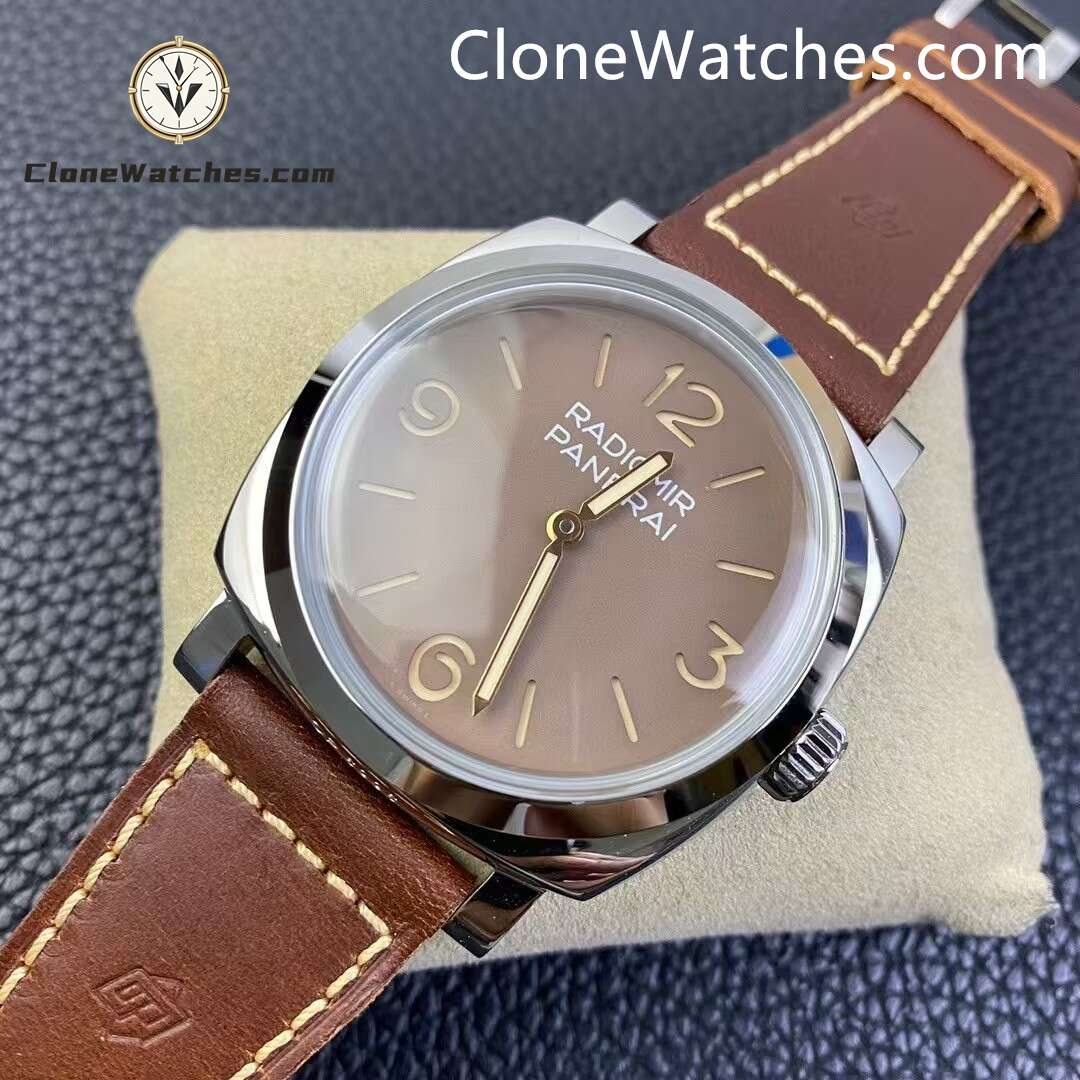 Panerai Super Clone Watches 1:1 Radiomir 1940 3 Days PAM00662 Brown Dial