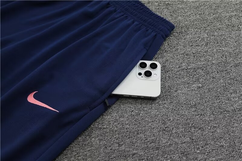 2024/25 Atletico Madrid Half-La Training Jersey Royal Blue 1:1 Thai Quality Set