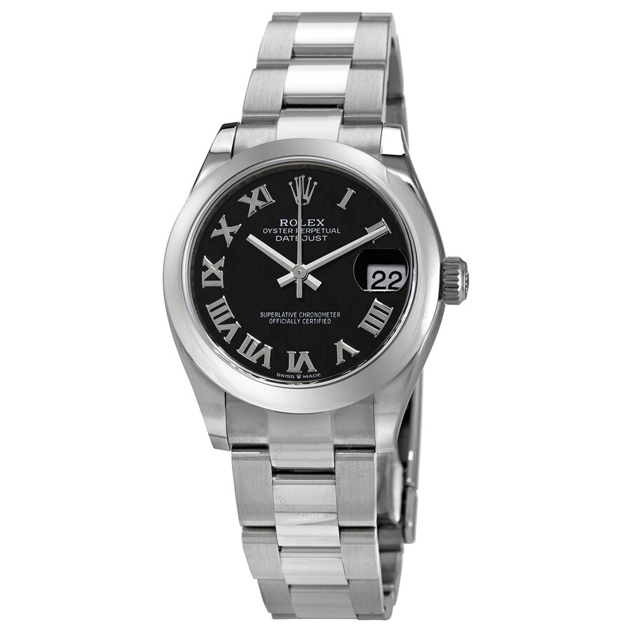 Rolex Datejust 31 Automatic Black Dial Ladies Watch 278240BKRO（Lifetime free warranty+90-days replacement service & Refund!.）
