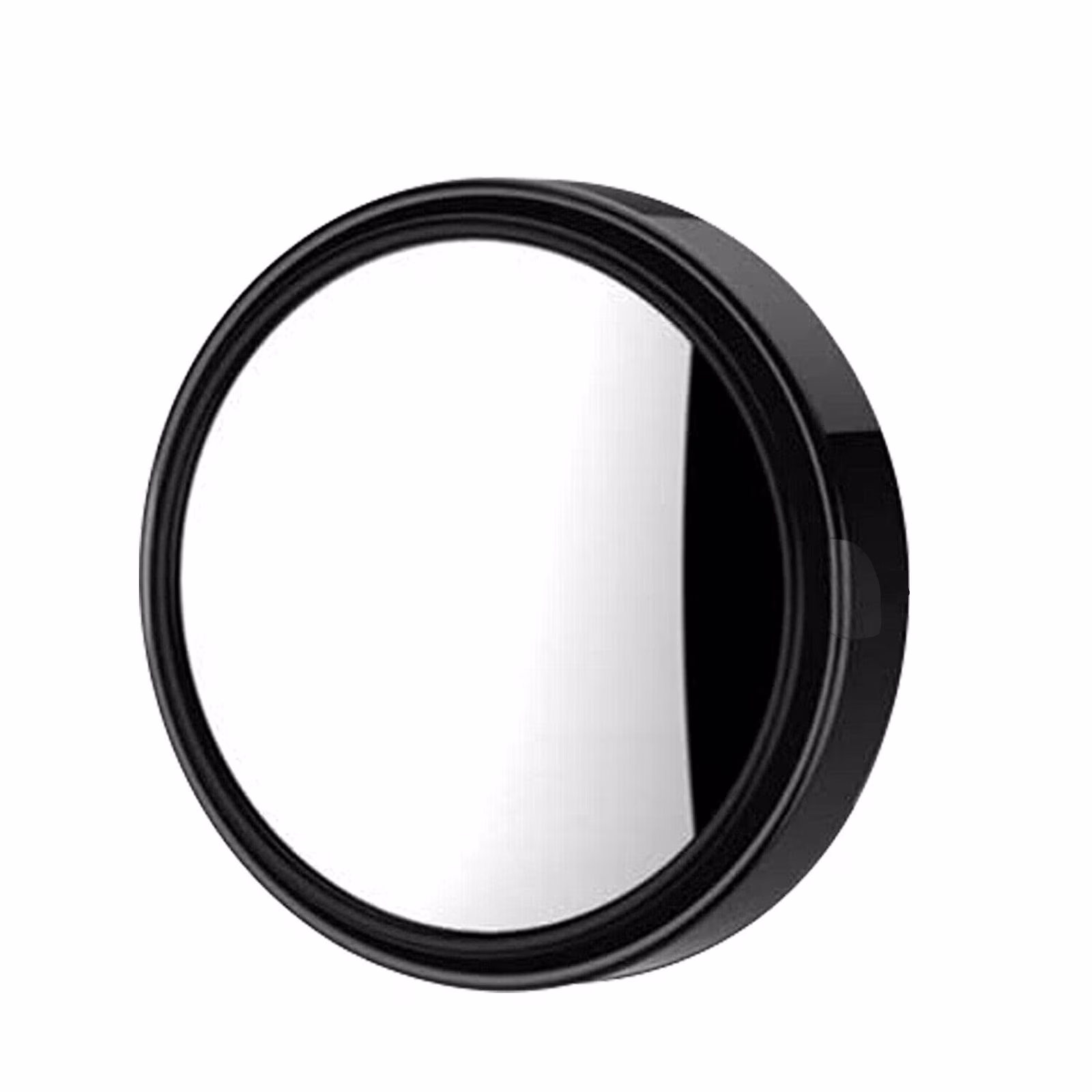 Mlkoz Home Decor Clearance, 2.8-inch Round Mirror High-definition Glass 360° Wide-angle Side Rearview Mirror Aluminum Frame Universal 2, Women Gifts