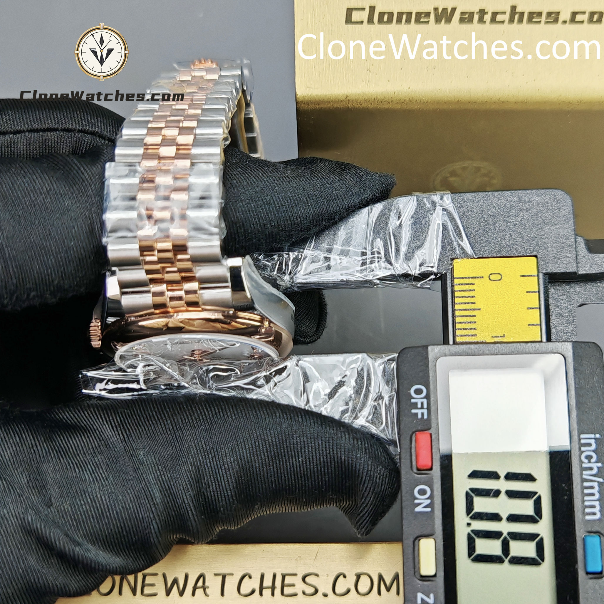 Rolex Super Clone Watches 1:1 DateJust m278243-0028 Jubilee 31MM 2236 Movement