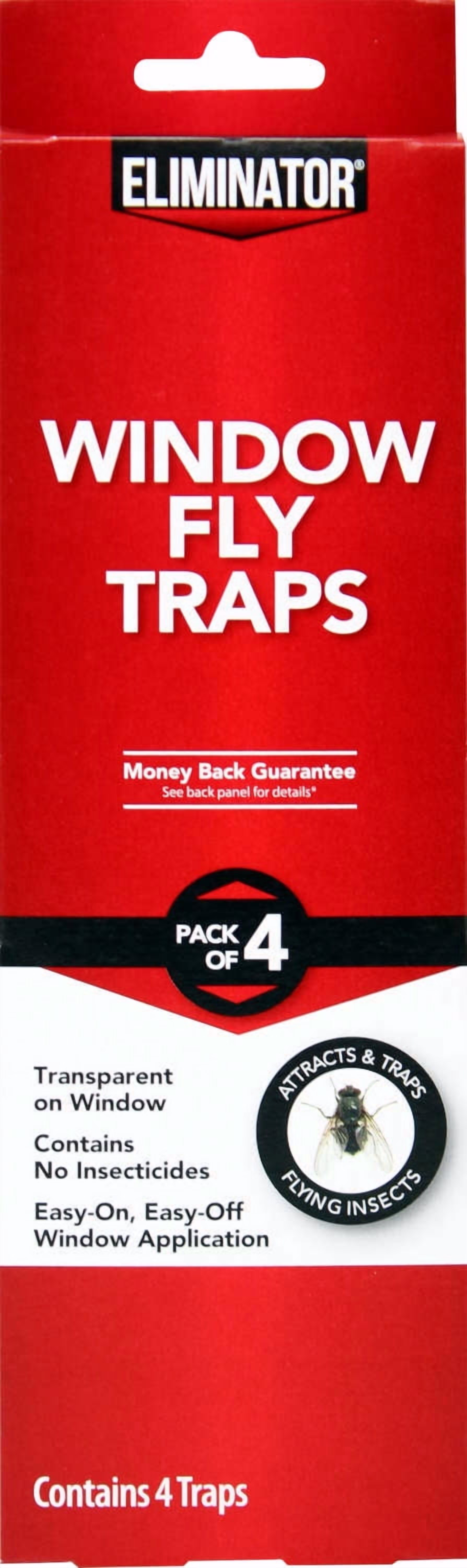 Eliminator 4 Pack Window Fly Trap