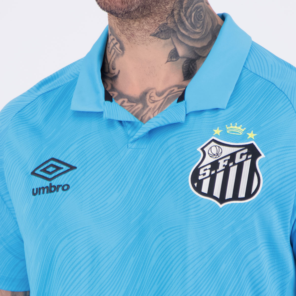 Camisa Umbro Santos Edi??o Especial 2025 10 Neymar Azul