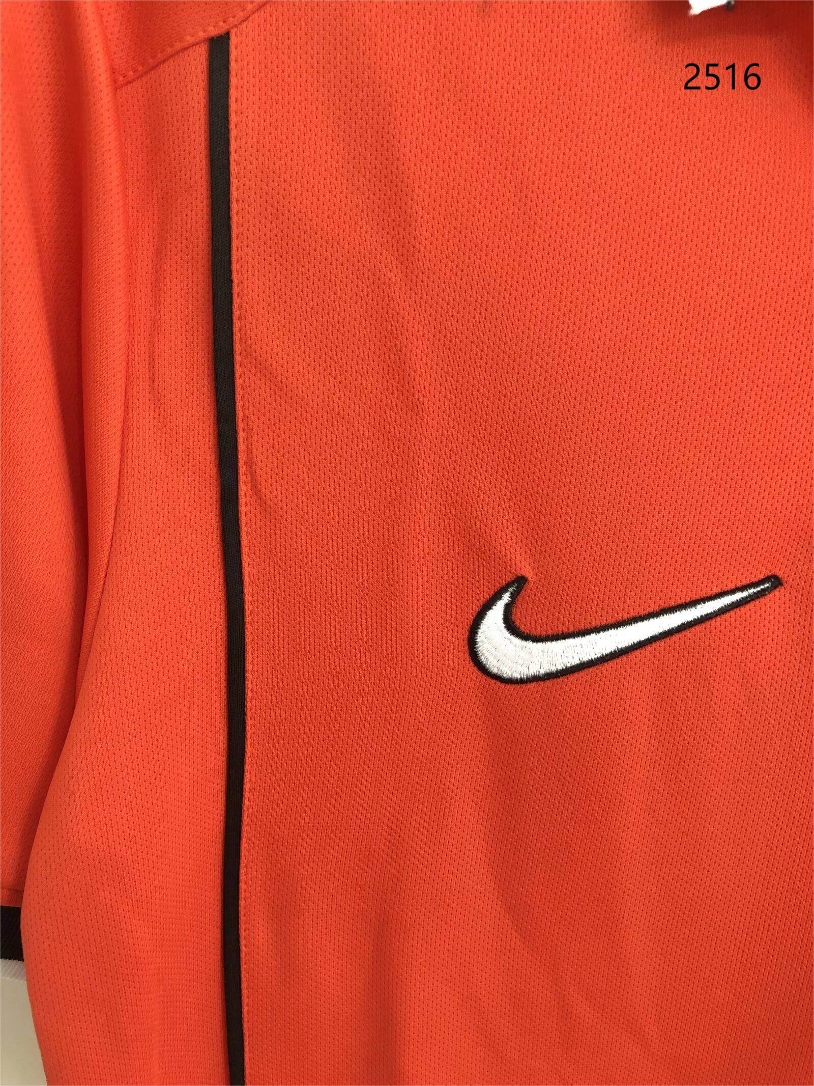 1998 Netherlands home retro jersey