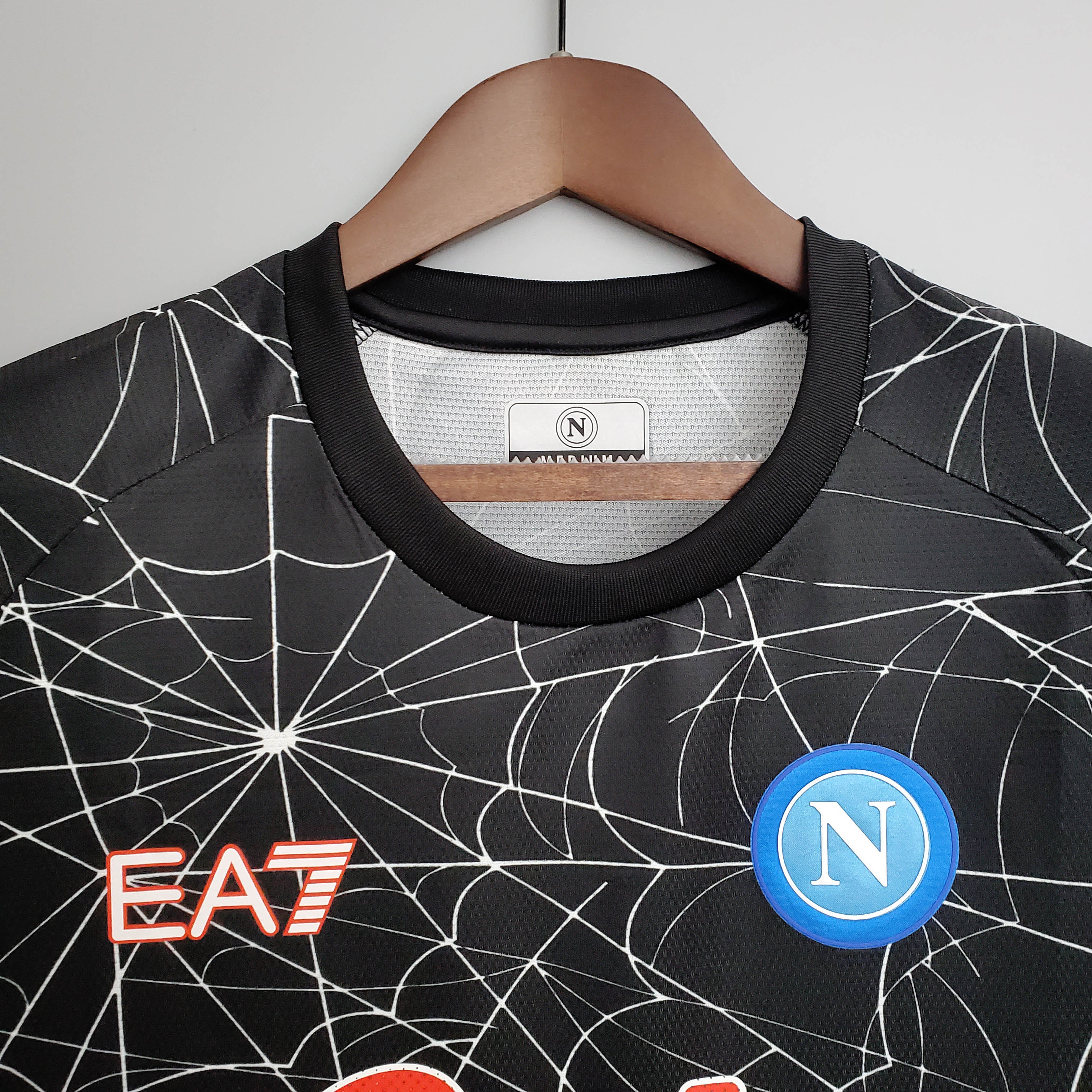 2021/2022 Naples Halloween Special Edition Black Soccer Retro Jersey 1:1 Thai Quality - Fans Edition