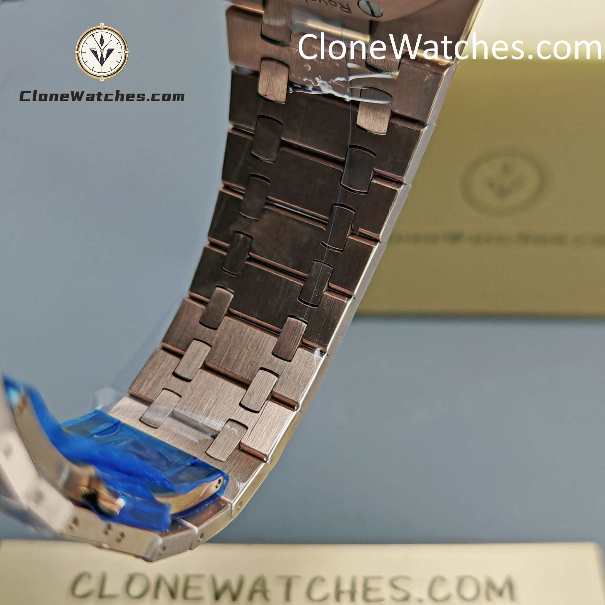 Audemars Piguet Super Clone Watches 1:1 Royal Oak Rose Gold 26240 Black Dial